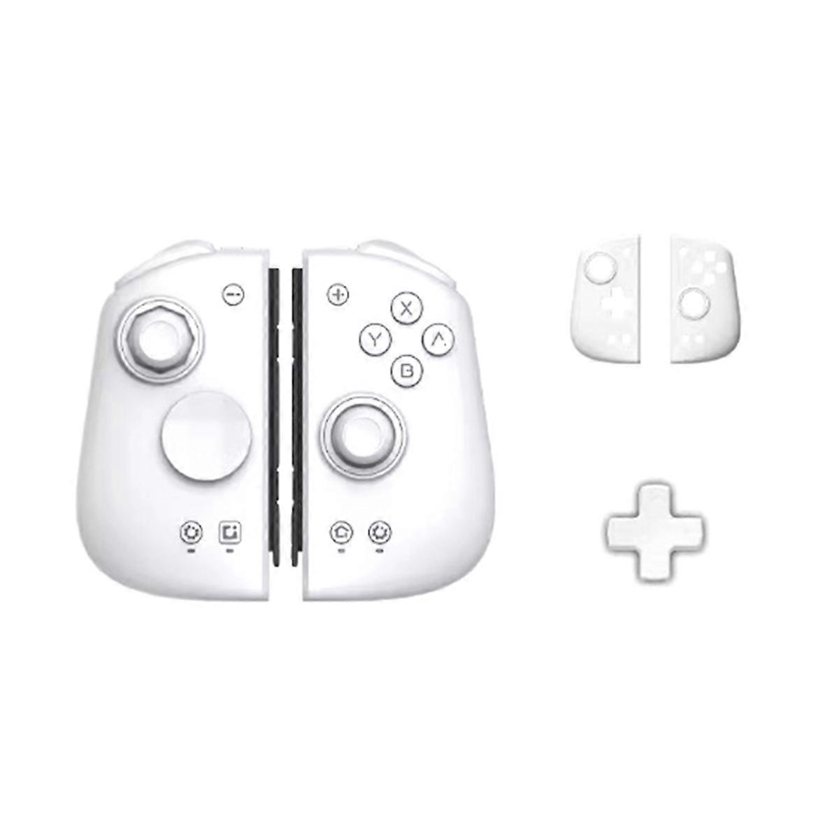 /2 Joypad Hall Joystick Console NS OLED Gamepad M6 HD Gemini 2 Controller White
