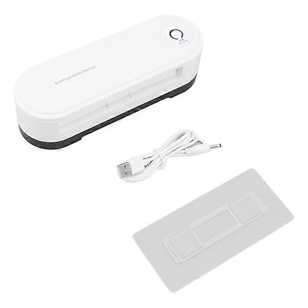 Toothbrush Holder Drying White Toothbrush Holder Plug-in Drying Function Household