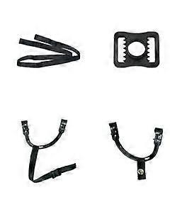 1 Set Hockey Helmet Chin Strap with Adjustable Buckles Replacement Detachable Chin Cup and Quick-Release Clips for Sports Helmets and Hard Hats