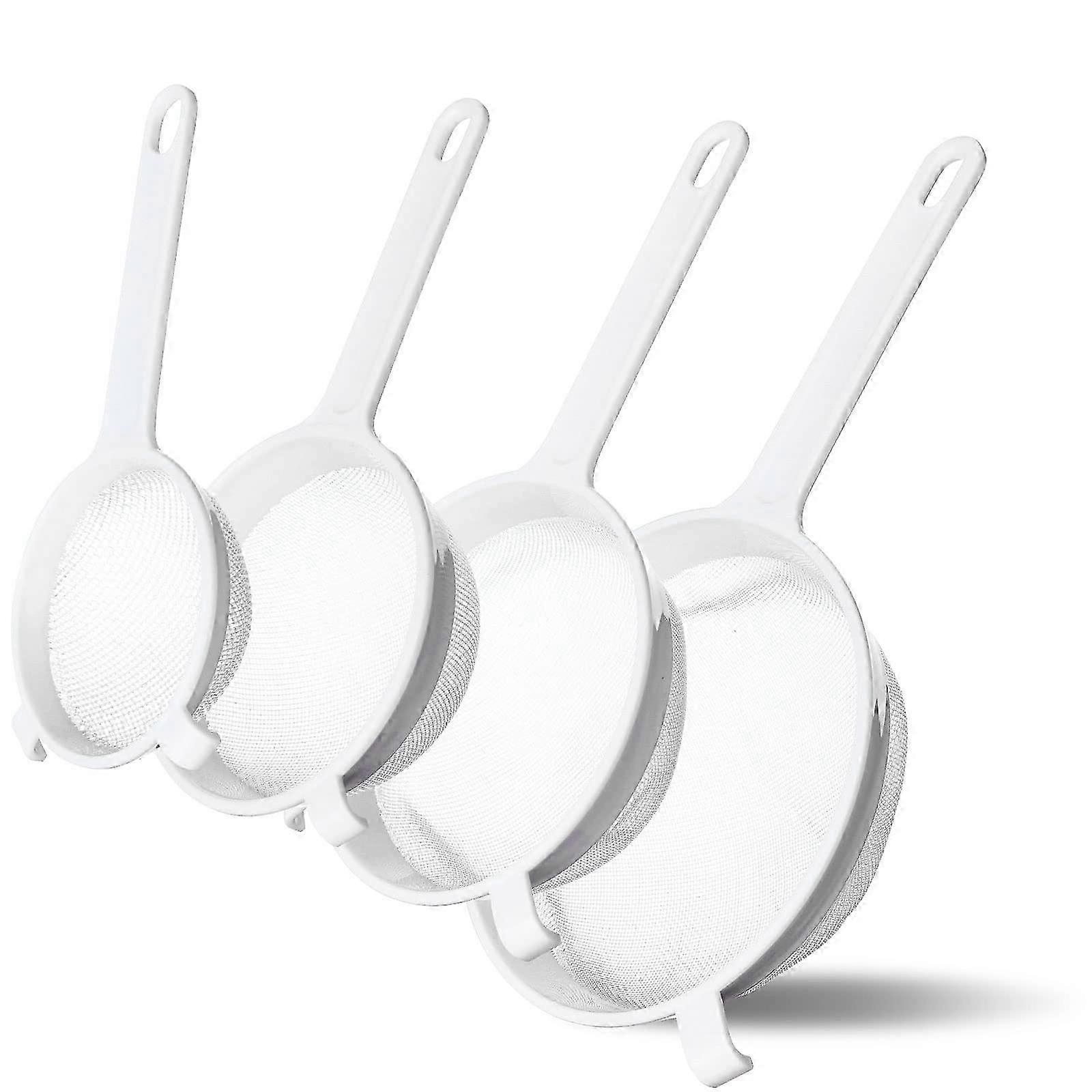 4 Pcs Nylon Mesh Strainers for Yogurt, Milk, and Coffee 2025