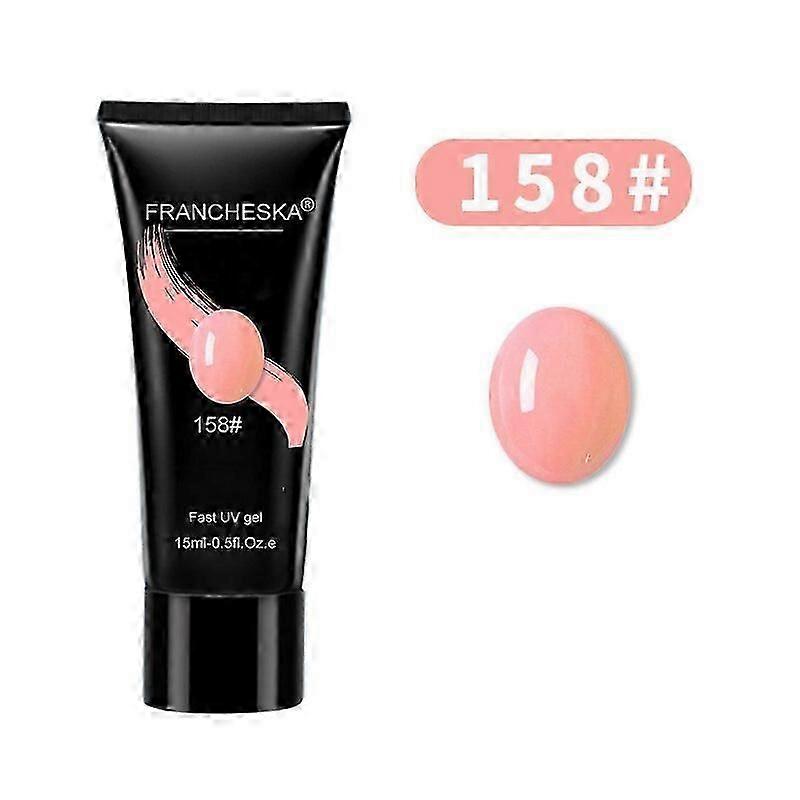 30ML Colorful Nail Gel Crystal Polish Quick Nail Extension Gel For Acryl