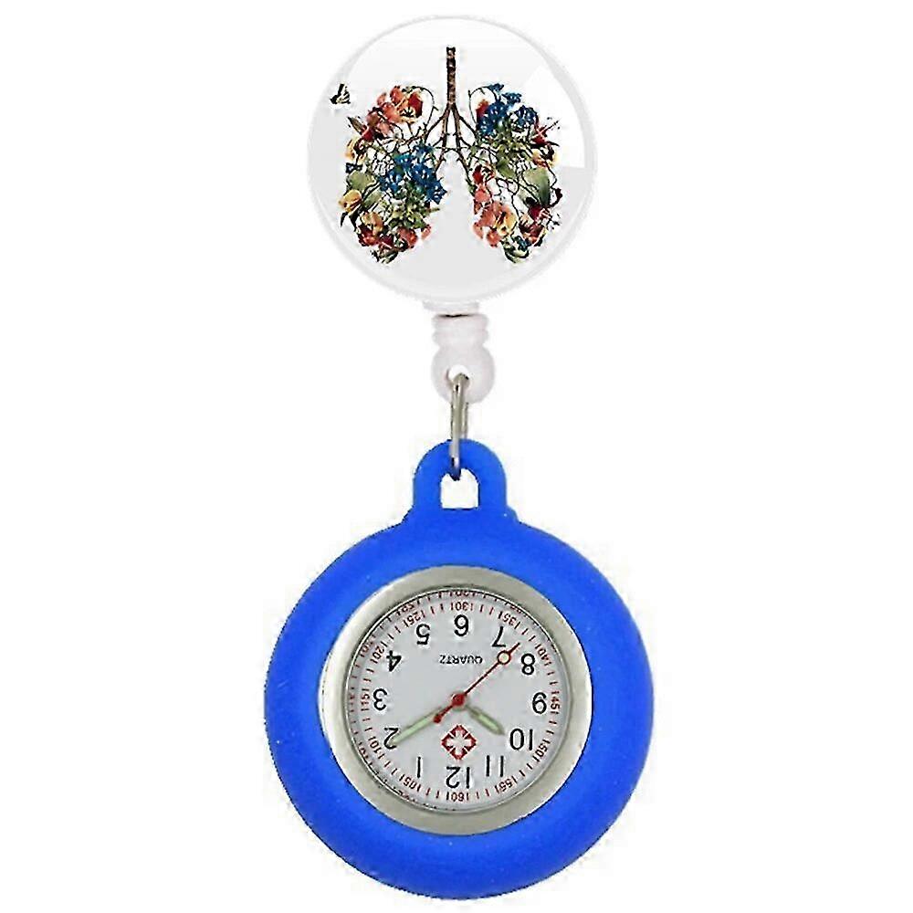 الكرتون جميل التمريض القلب الطب الرعاية الفنون الملونة الجهاز البشري مطبوعة ممرضة طبيب مستشفى كليب شنق ساعات الجيب