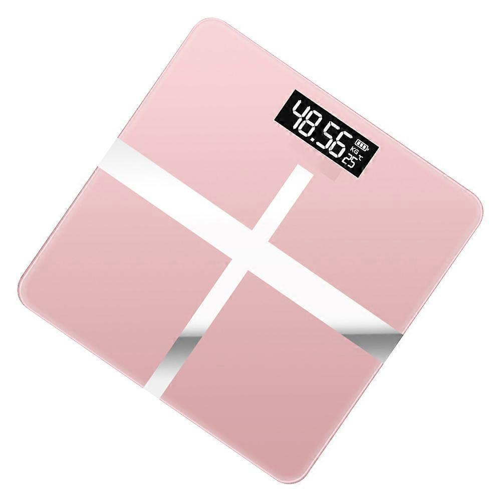 Precise Body Scale Electronic Scale Home Weight Scale Golden Toughened Glass Accurate Monitoring 1Pcs