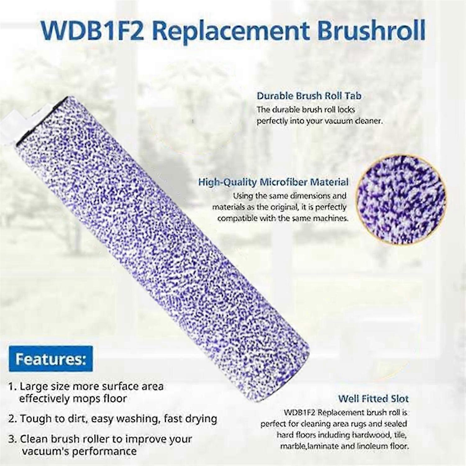 Brushroll Filter Bundle for WDB1F2 HydroVac AW201 AW302 WD201