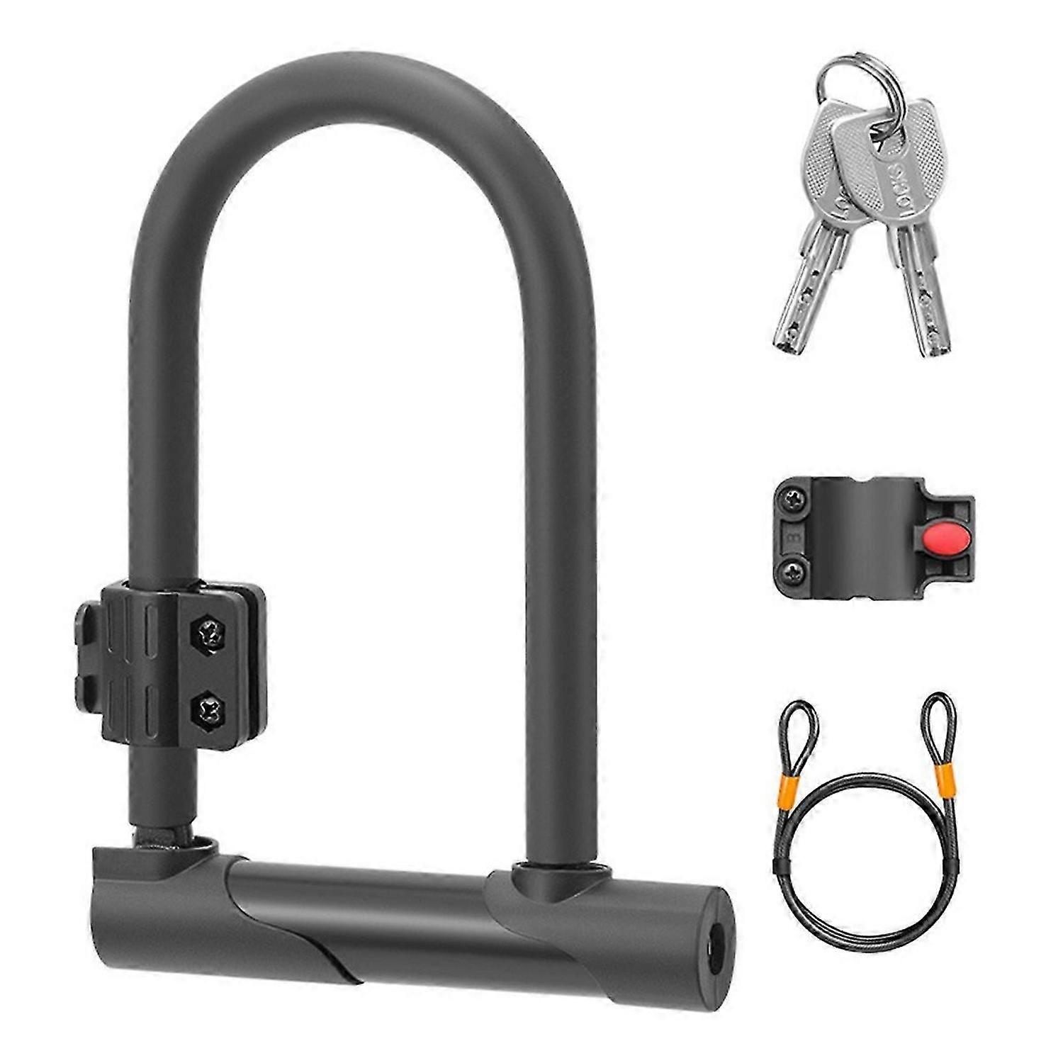 Simple Portable Bicycle U-shaped Lock Anti-theft Lock Bicycle Lock