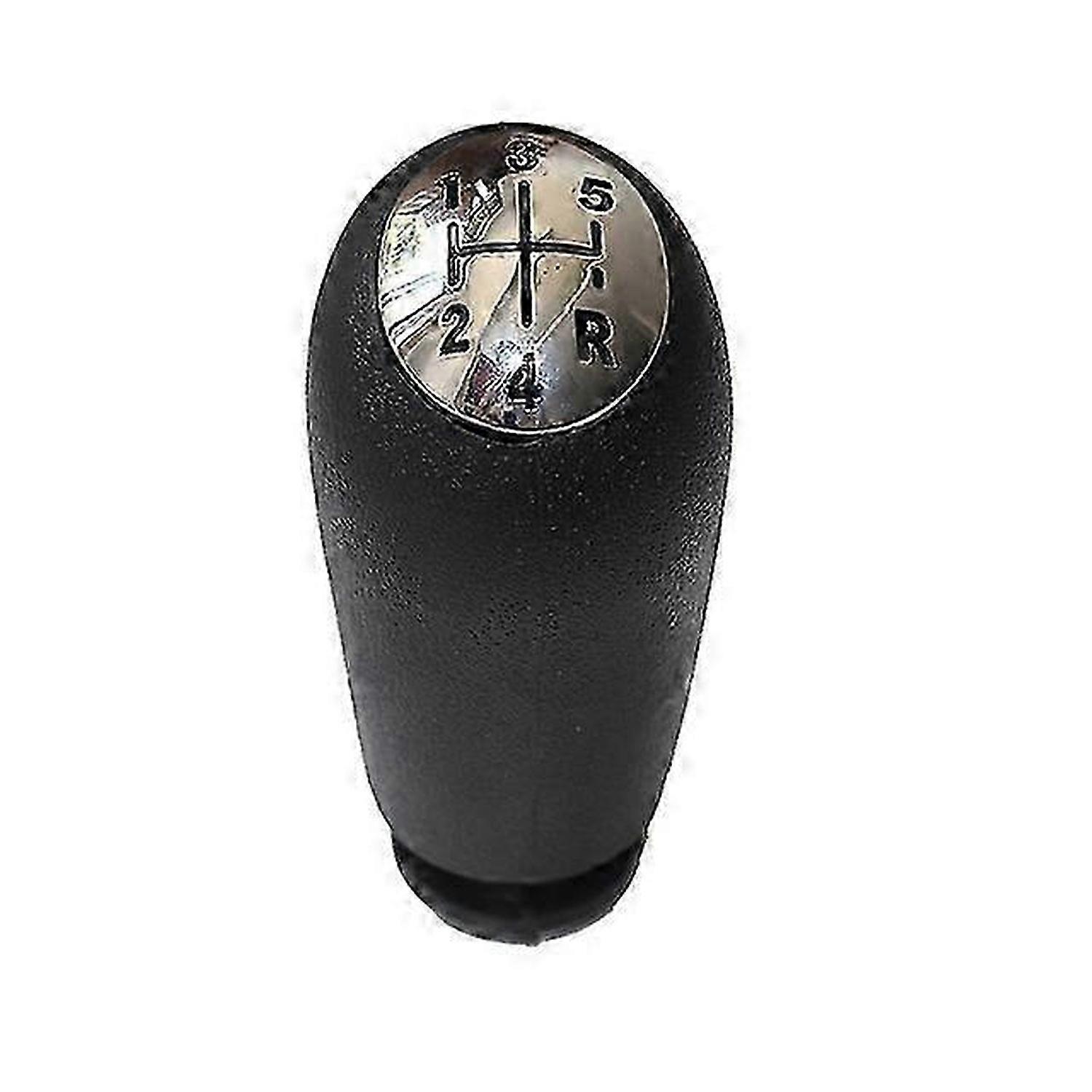 5/6 Speed Chrome Car MT Gear Shift Knob Sleeve Adapter Lever for Renault Megane II MK2 Scenic 2 Clio 3 III MK3