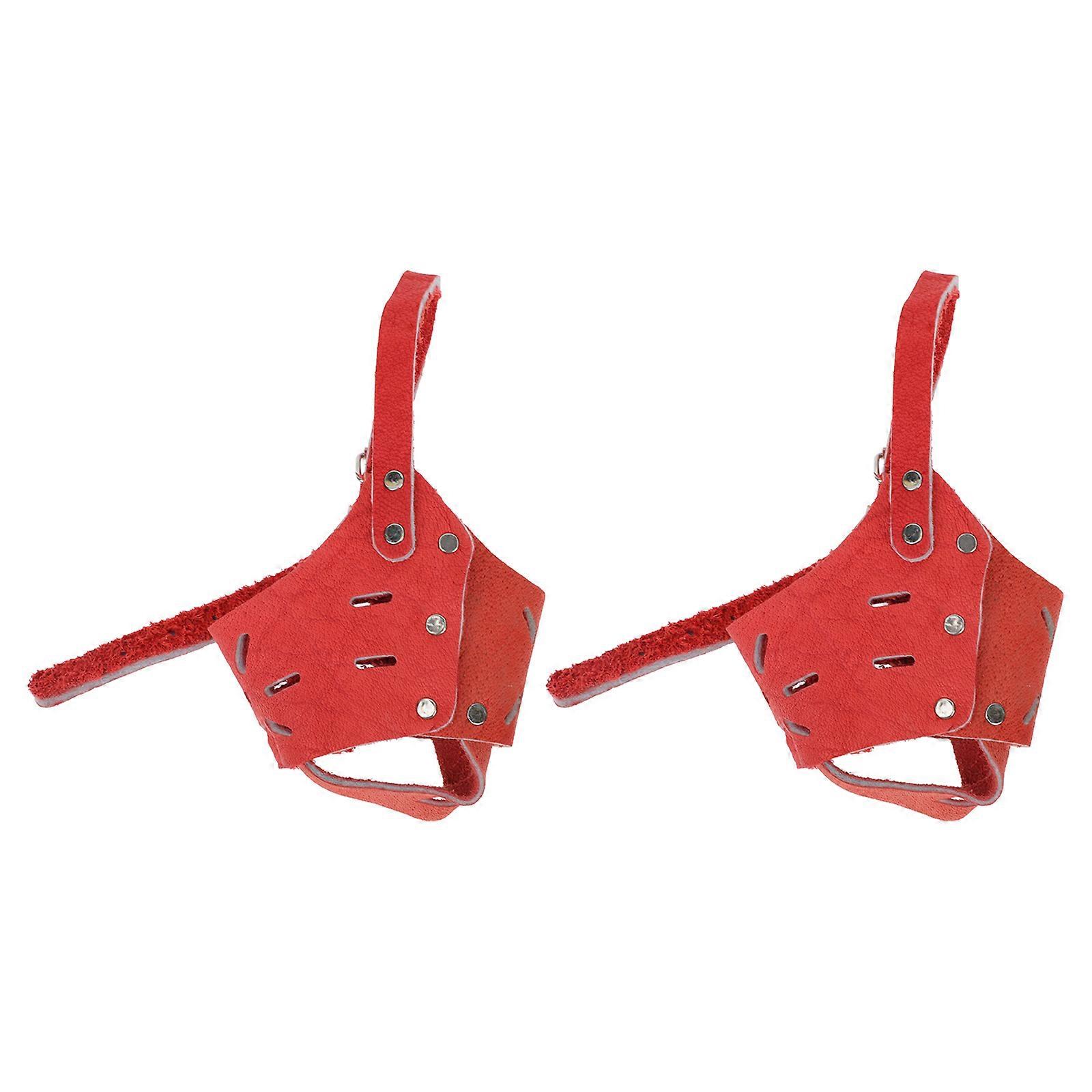 Adjustable Anti-Bite Dog Muzzle for Bite Prevention 2Pcs Set