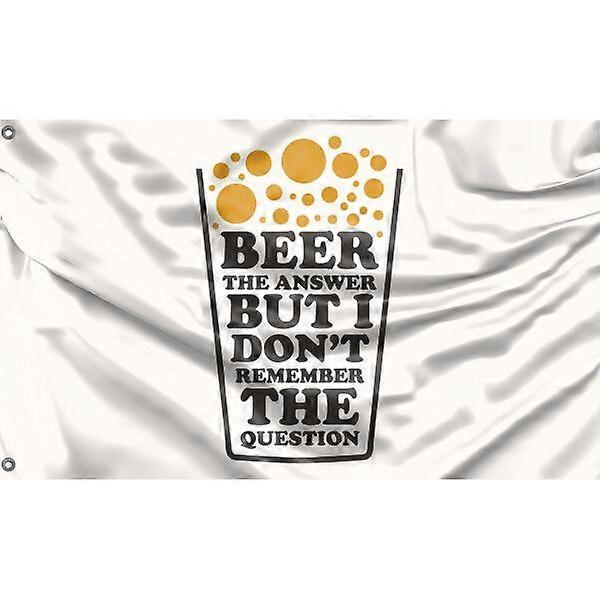 Beer The Answer Flag FG1125