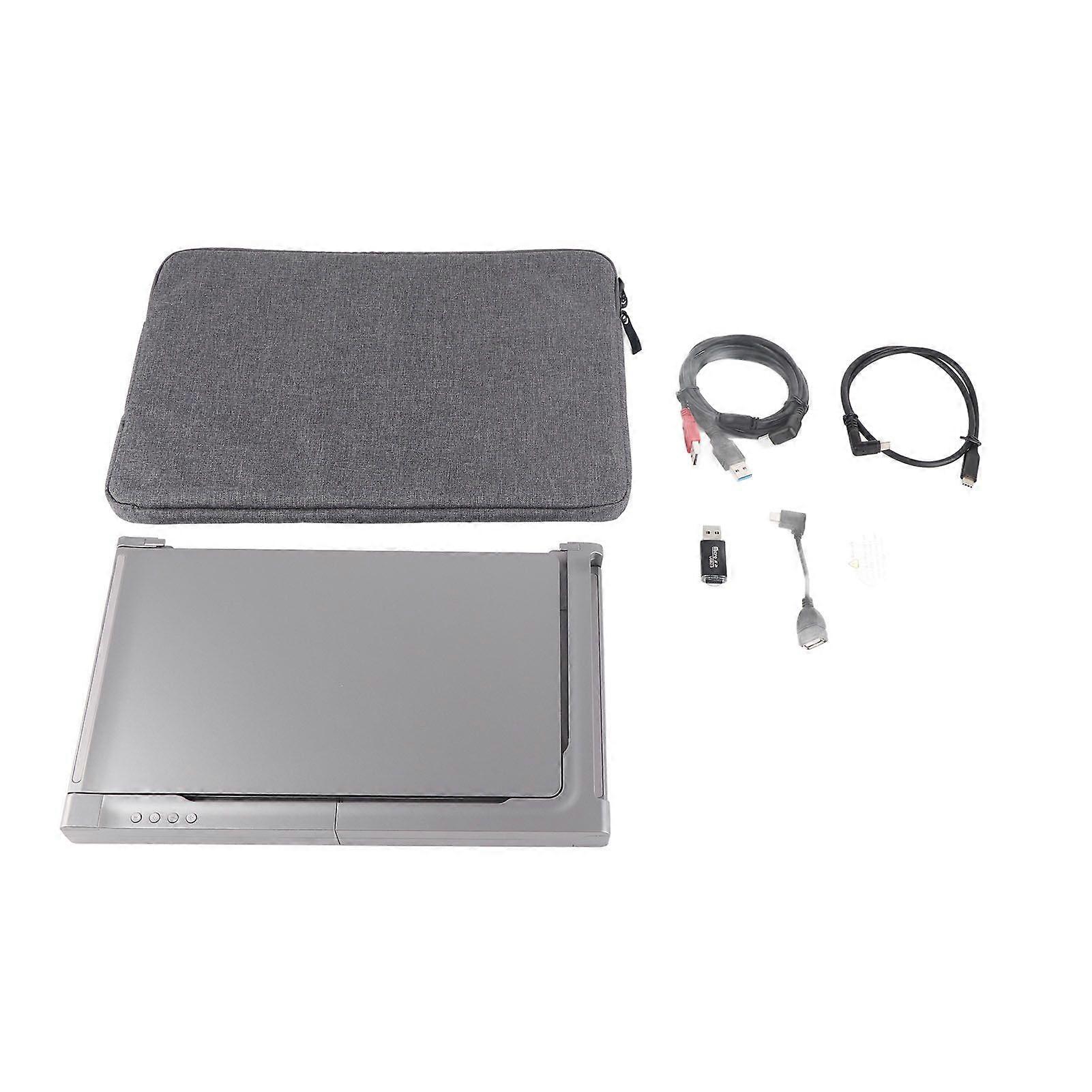 Laptop Screen Extender 12in Type C One Line Dual Screen Portable Triple Display Rear Stand Laptop Monitor Extender S200