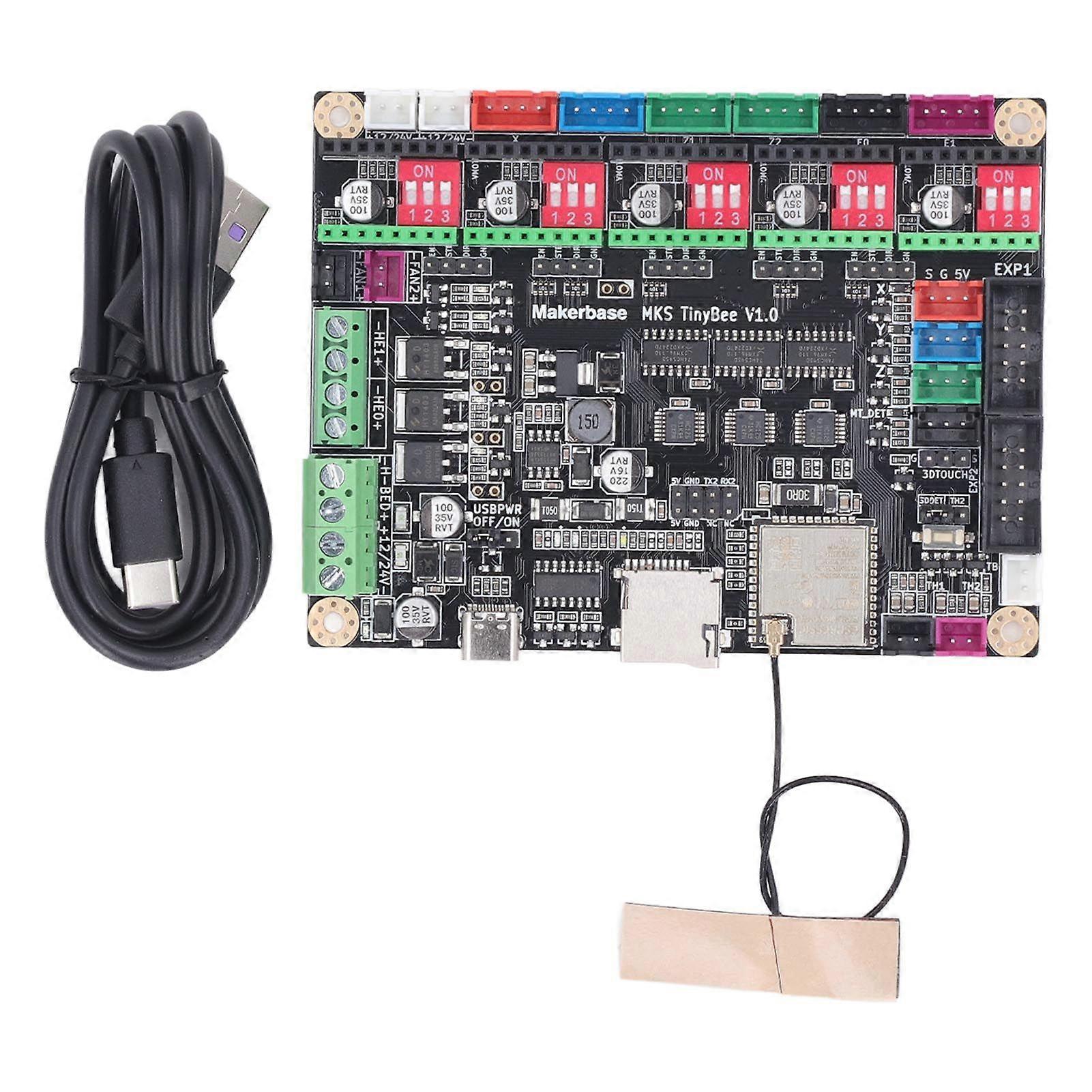 3D Printer Control Board MKS TinyBee V1.0 ESP32 MCU Motherboard Module DC 1224V for Control