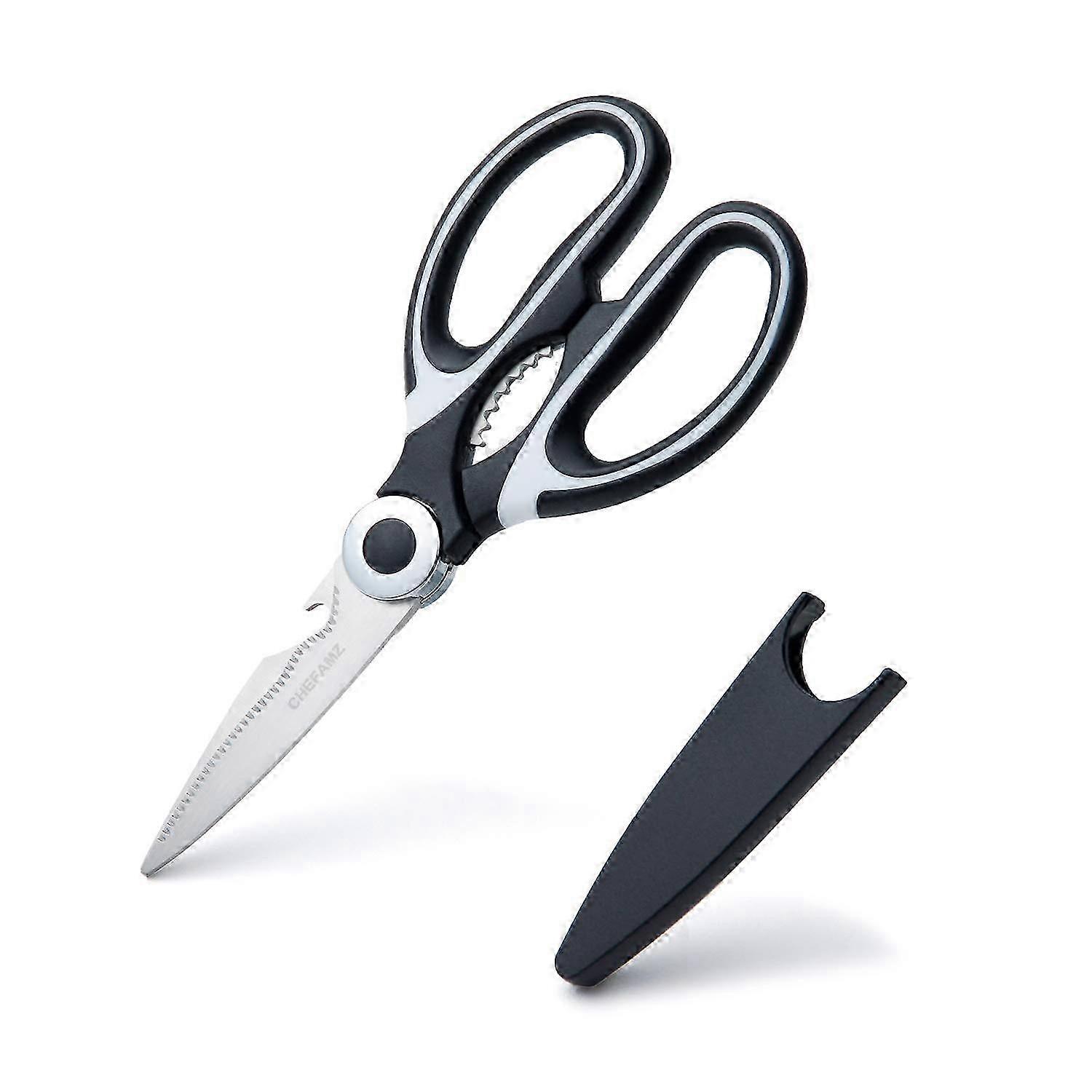 Ultra Sharp Stainless Steel Multi-Function Scissors for Kitchen BBQ 8.3 x 3.9 x 0.8 Inches 2025