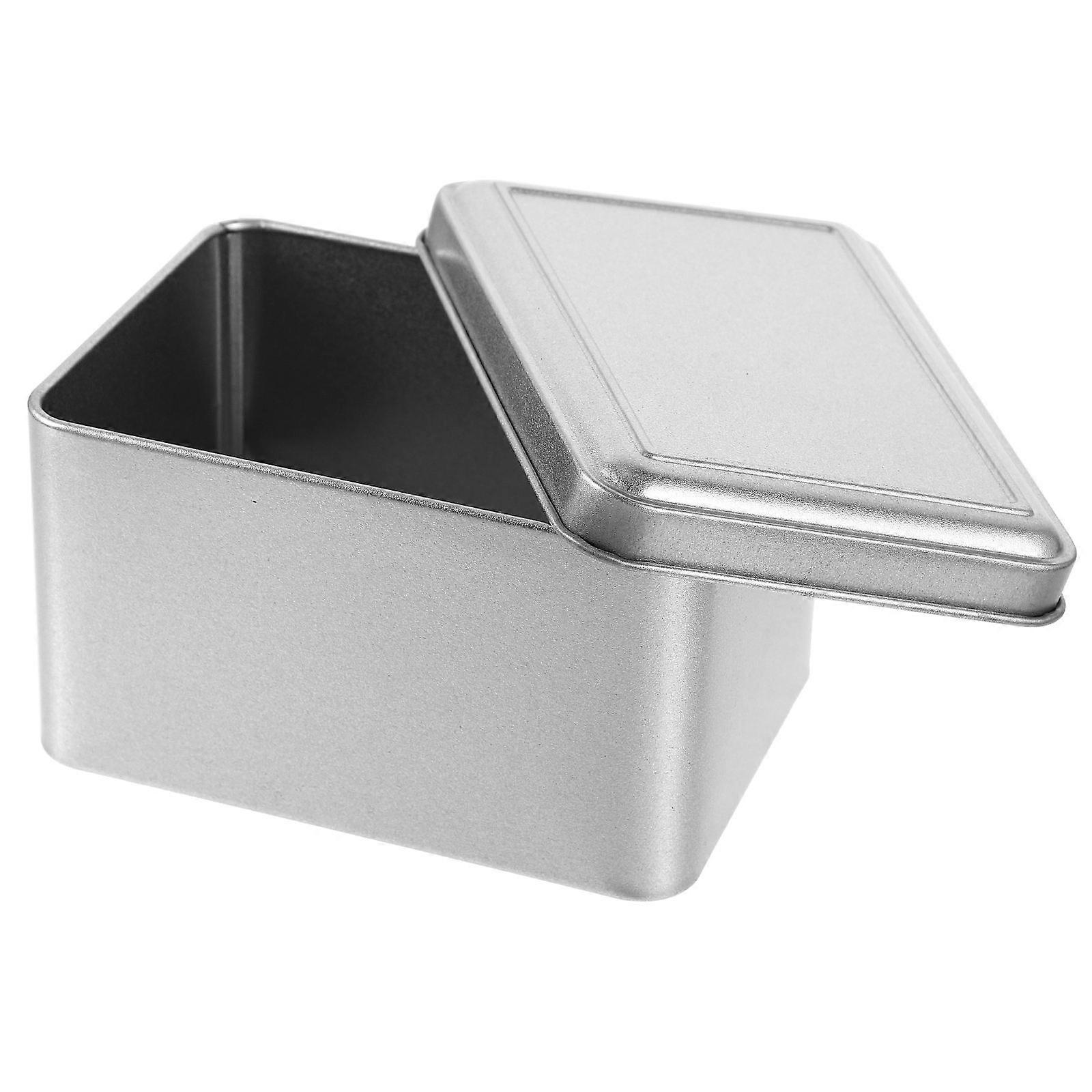 Cookie Tin Tinplate Coffee Bean Jar for Food Storage 4Pcs Canister