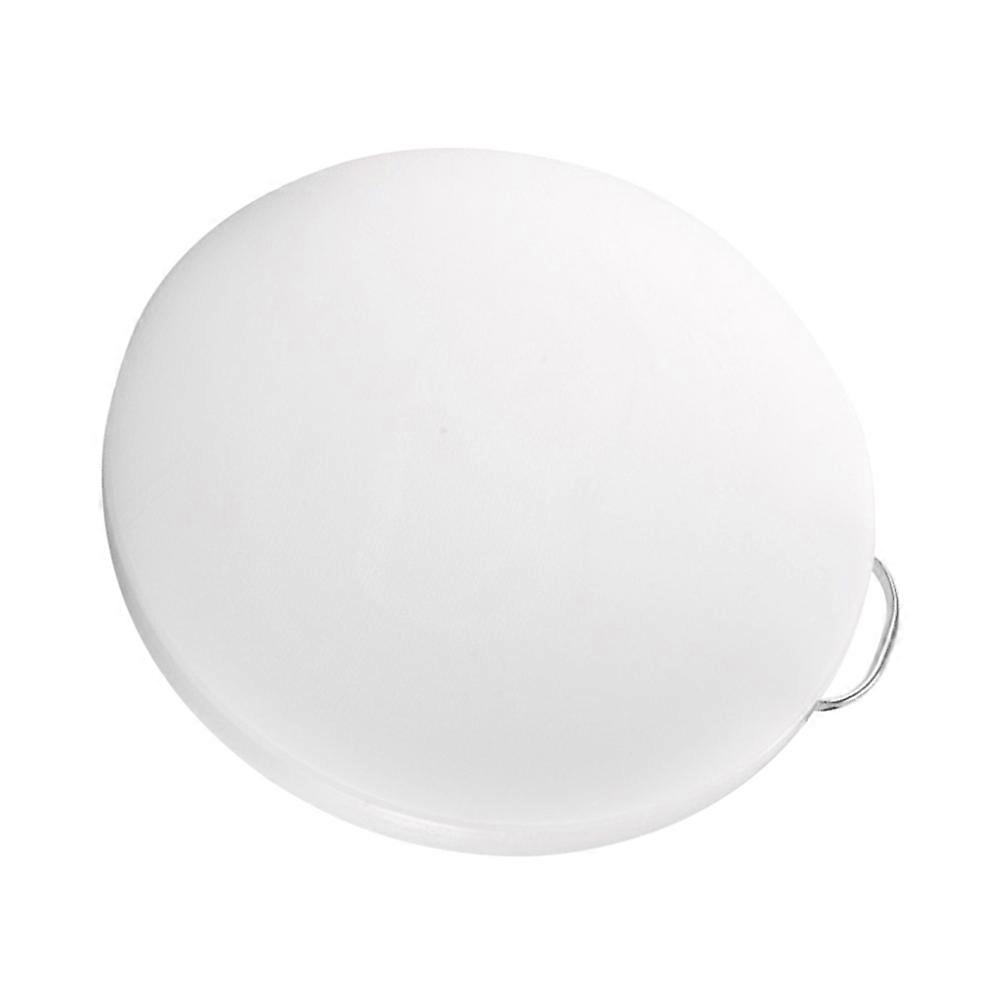 Plastic Cutting Board Round Cutting Board for Kitchen Use 3Pcs White Sheets