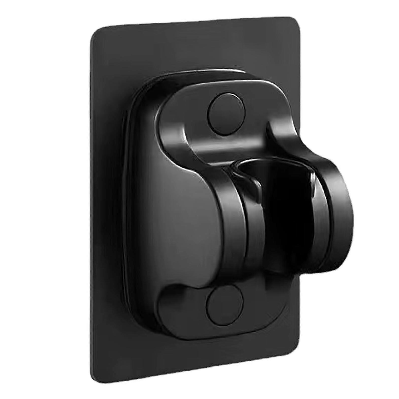 Shower Head Holder ABS Adhesive Mount, Adjustable Universal Fit, Handheld Wand Bracket, For Bathroom