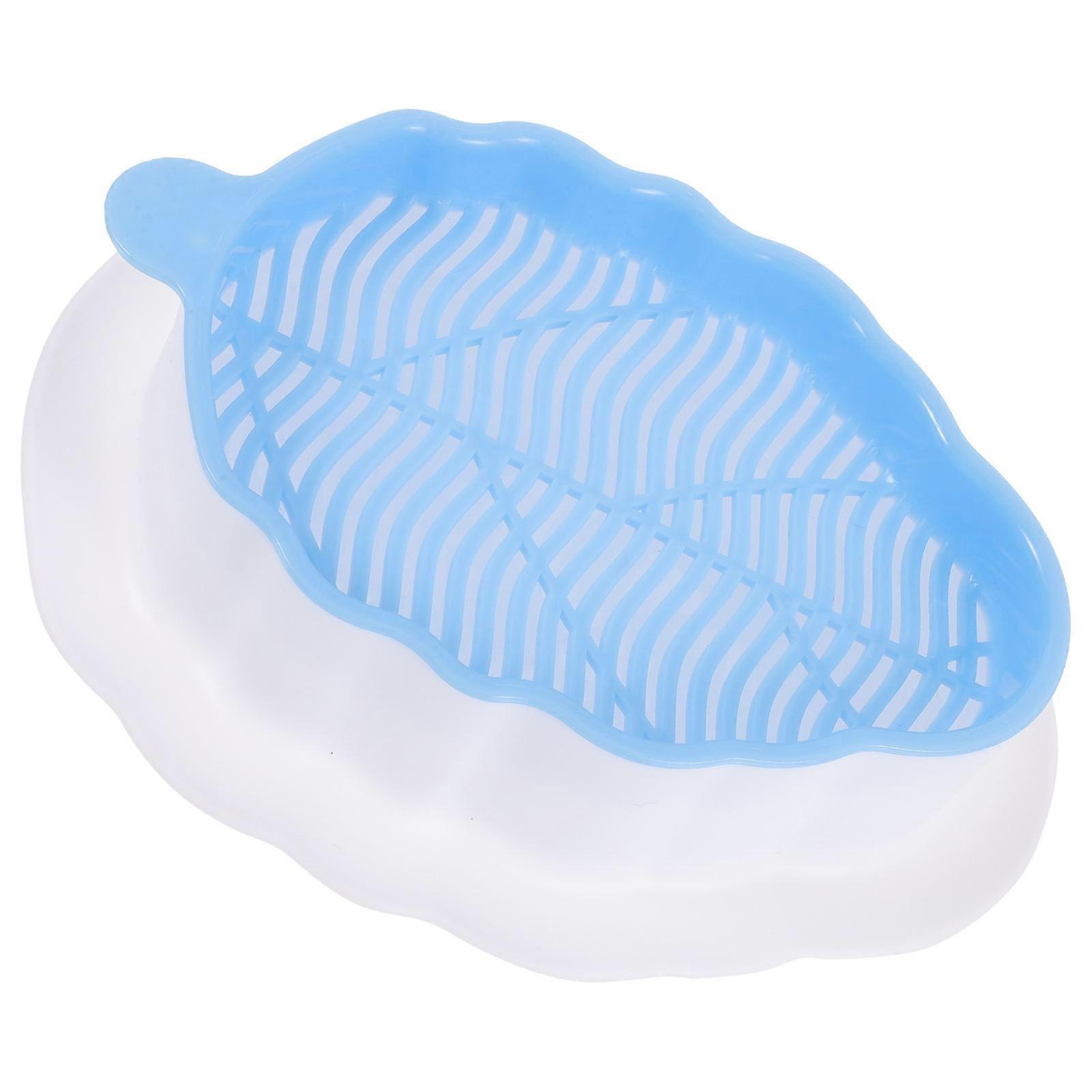 Rectangular Cat Grass Box For Balcony Use With Hydroponic Cultivation Designed For Cats -Blue 3Pcs