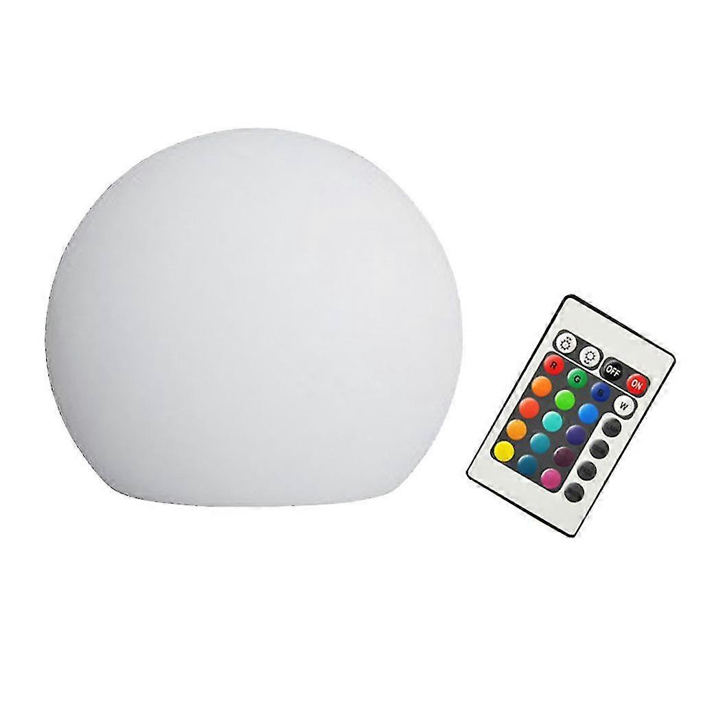 LED Glowing Ball Light W/ Remote Globe Lamp Night Light Mood Lamp Party 20cm 2025