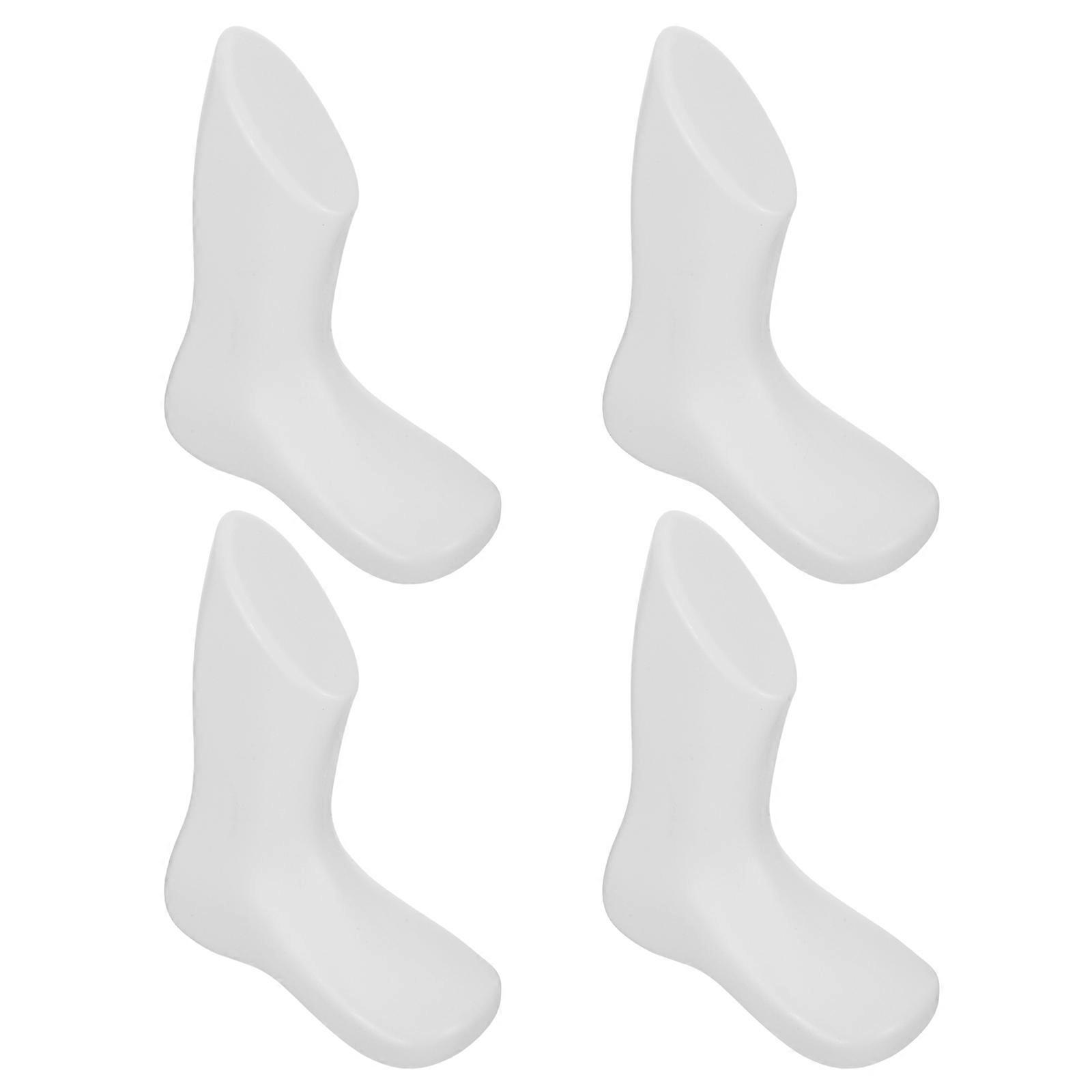Sock Display Foot Model Plastic Mannequin for Display 8Pcs Baby Socks