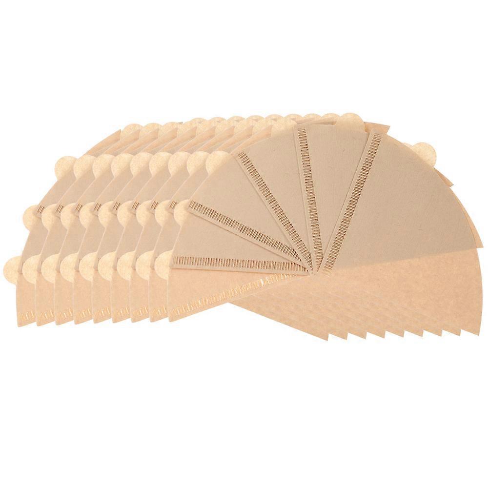 Cone Shape Coffee Filter 300 Pcs Designed For Family Friends And Coffee Tasting Events Beige Color Taste Improvement
