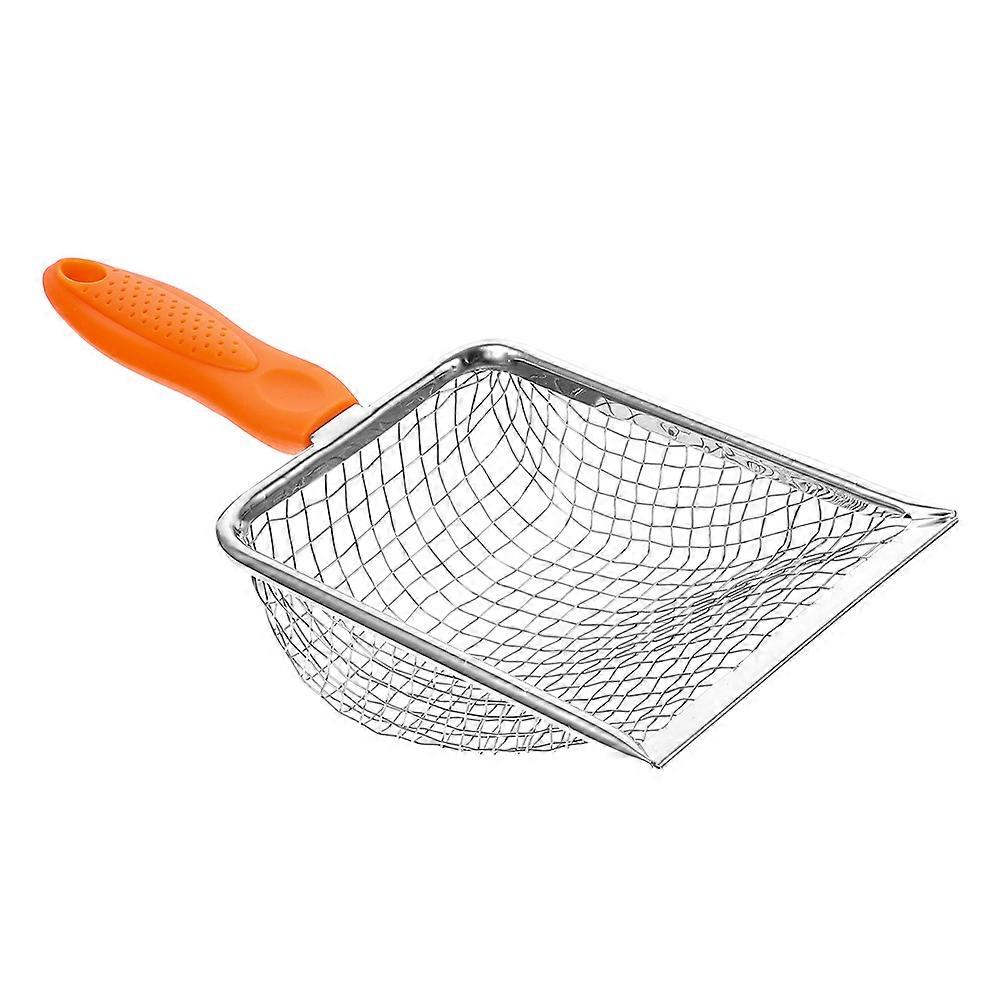 Silver Metal Cat Litter Scoop for Deep Cleaning 5Pcs Set