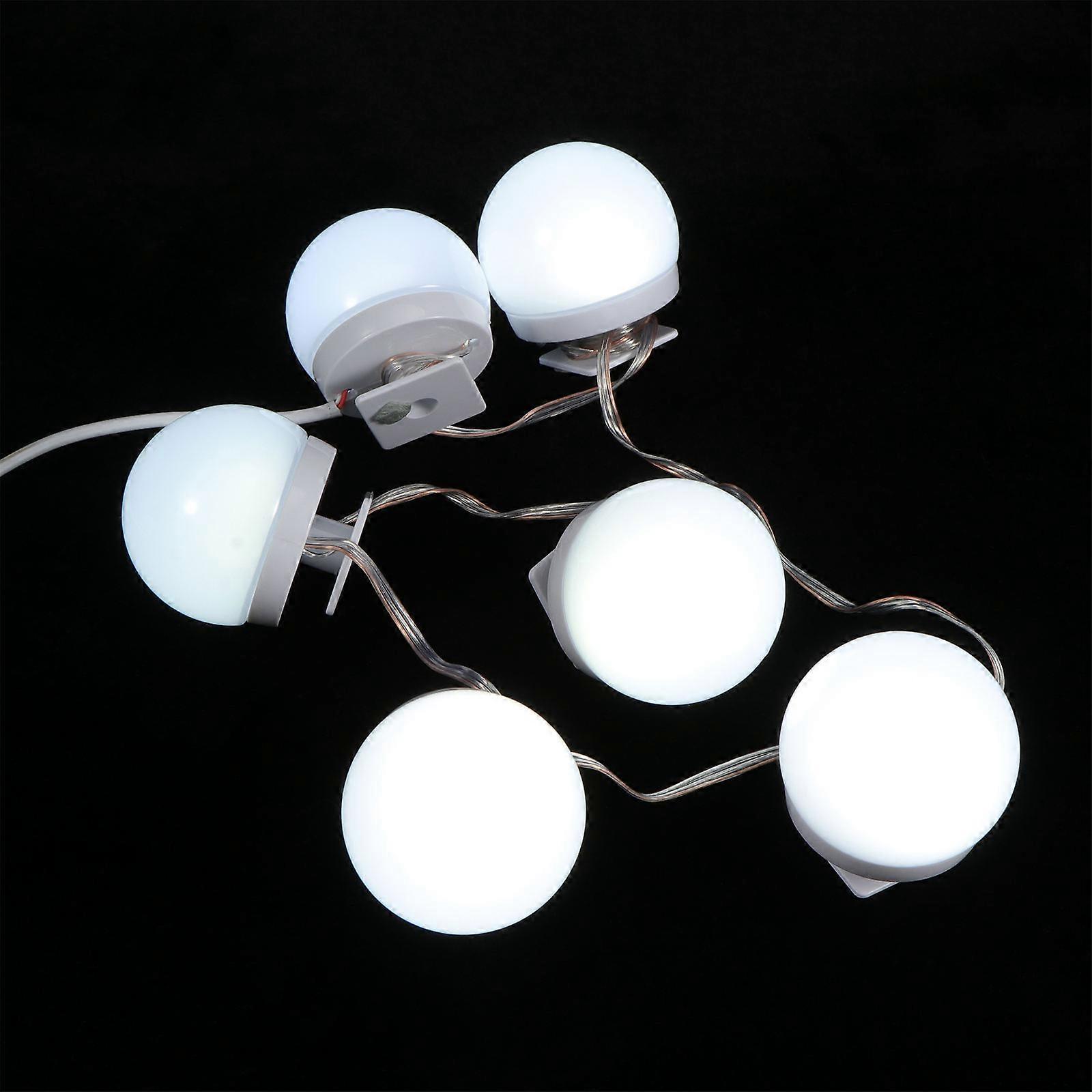 Adjustable LED Makeup Lamp Mirror Front Light for 1Set Use Indoor