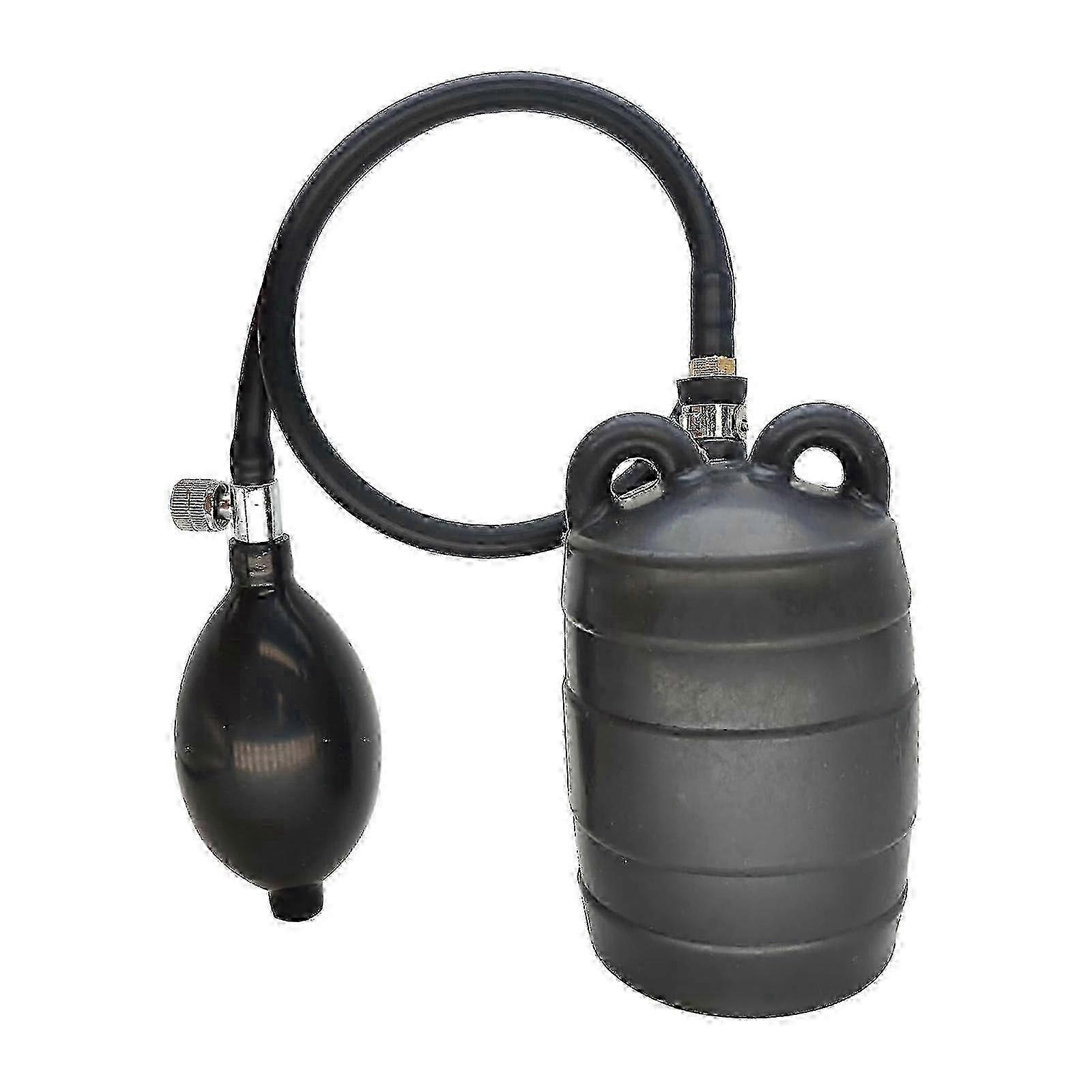 Inflatable Pipe Plug for Sewer Testing - Premium Rubber Ball with Hand Pump, Easy & Effective Professional Solution