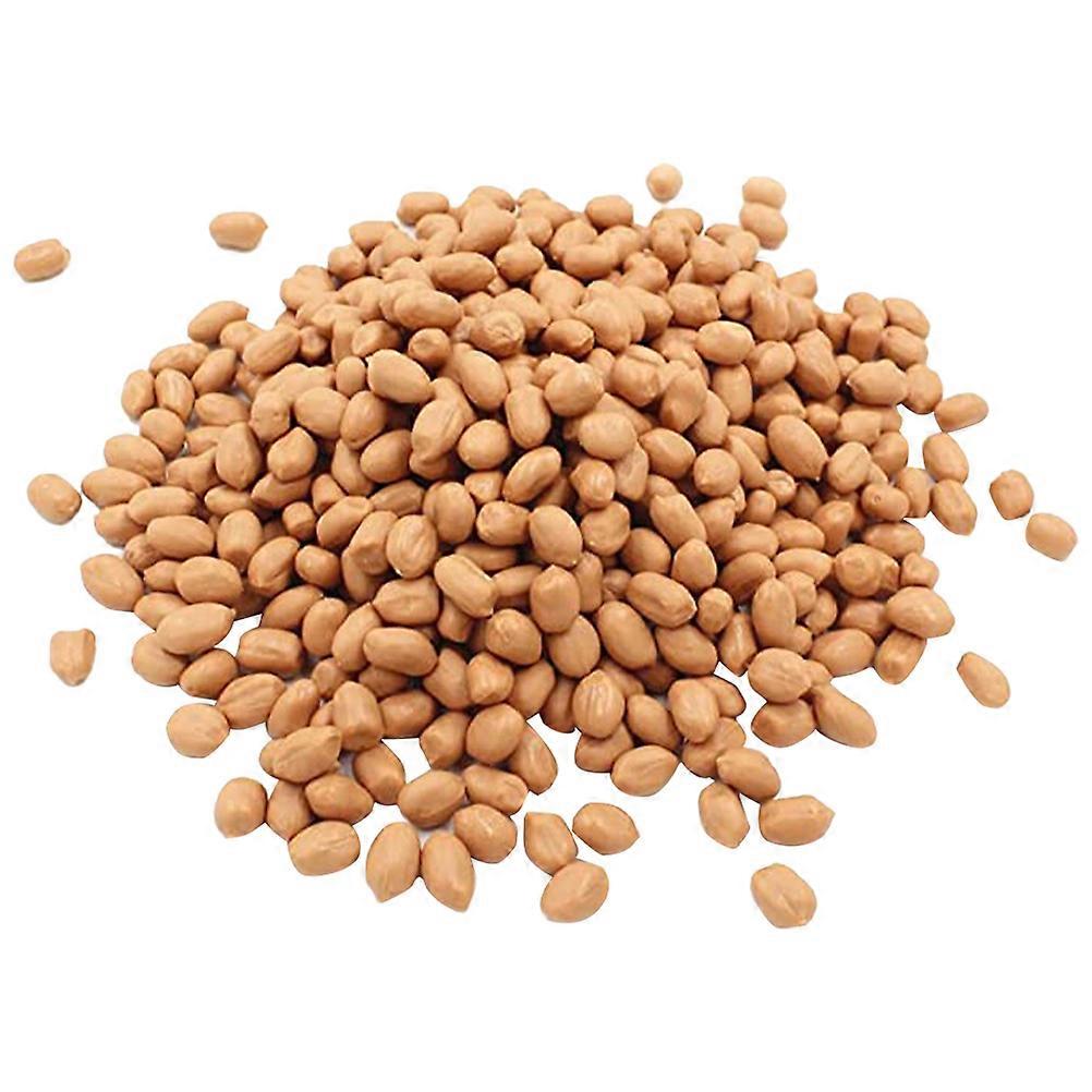 Artificial Groundnut Kernels Brown for Props 4Pcs 1 Bag Simulation Peanut Kernels