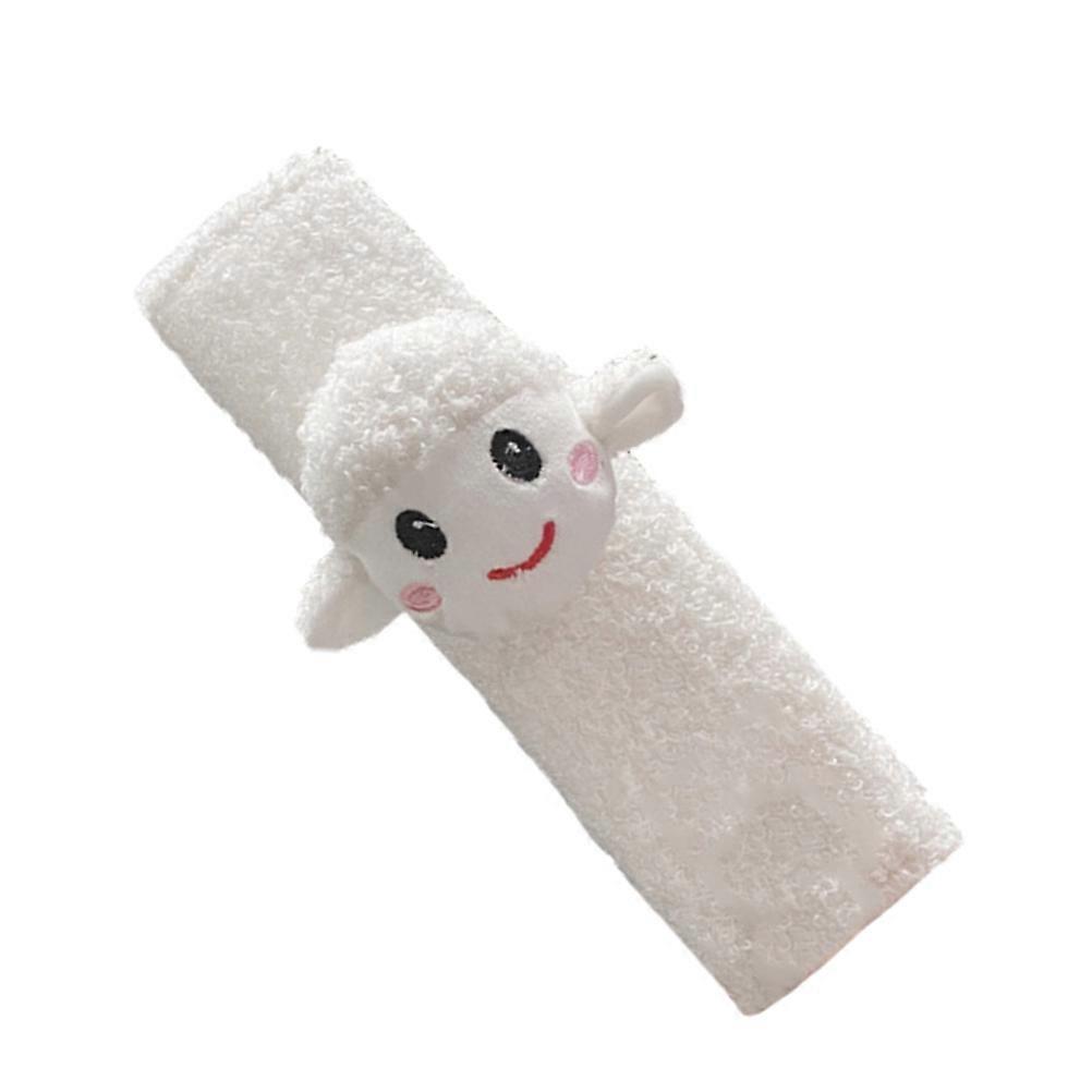 Plush Car Shoulder Pad Cartoon Protector 1Pcs