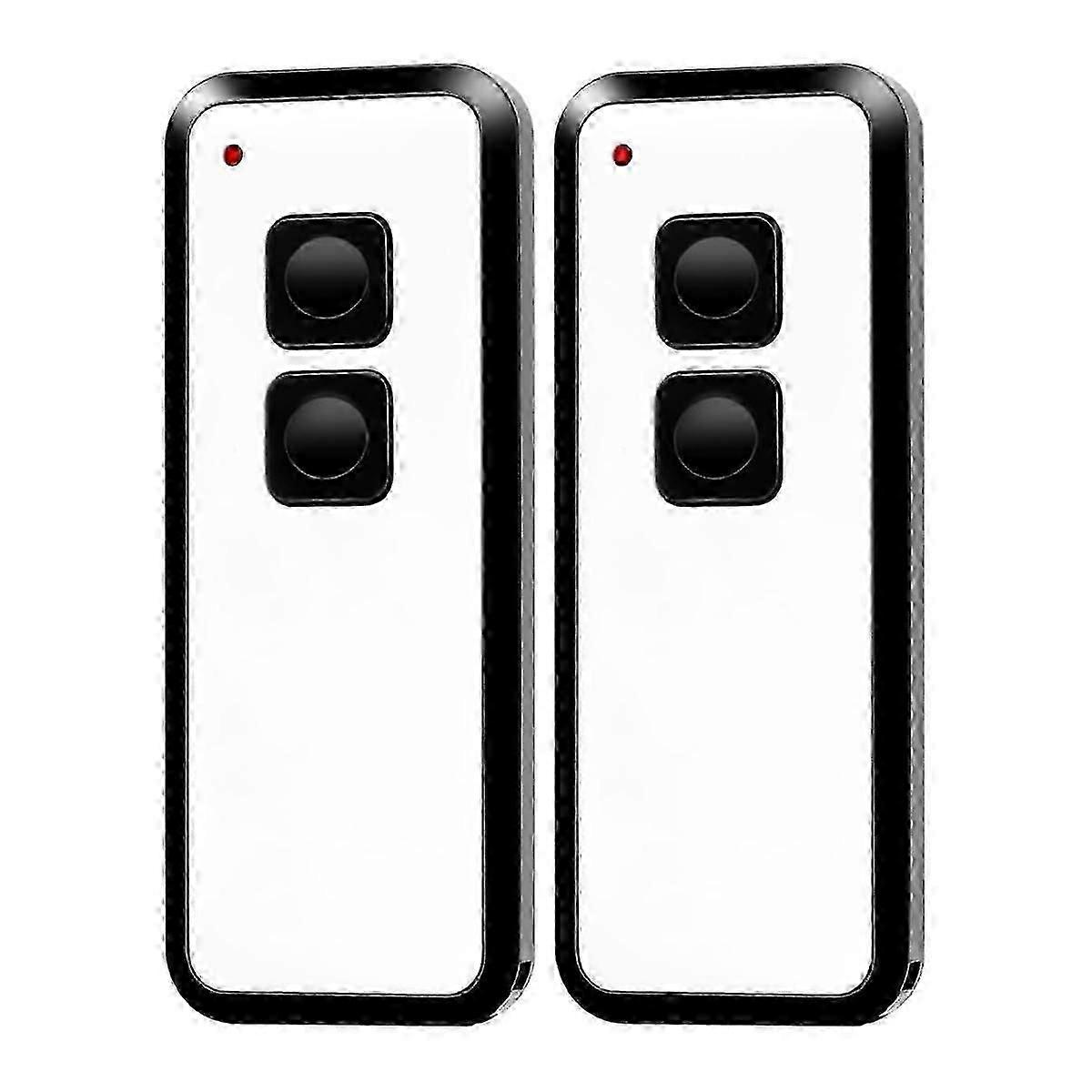 جهاز تحكم عن بعد لباب المرآب بتردد 433.92 ميجاهرتز، مناسب لـ NOVOTRON 502 MAX43-2، MINI-، جهاز فتح باب المرآب، عبوة من قطعتين