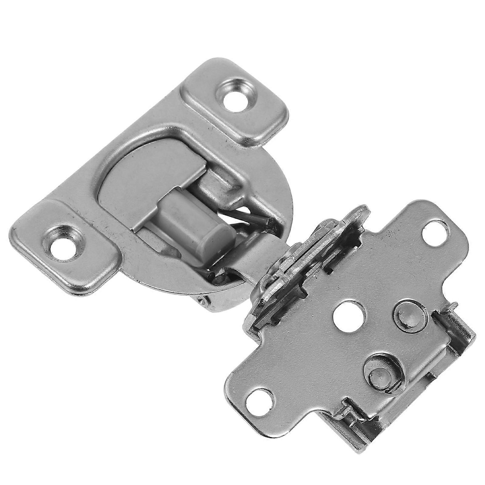 Hidden Door Hinges Zinc Alloy Soft Closing 4Pcs for Cabinet Hardware