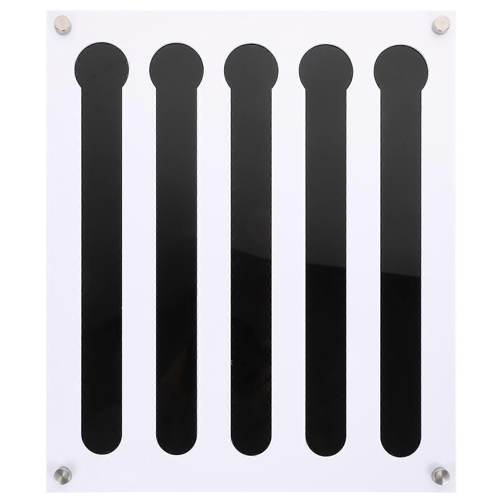 Coffee Capsules Holder Acrylic Wall Mounted Rack for Kitchen Organization