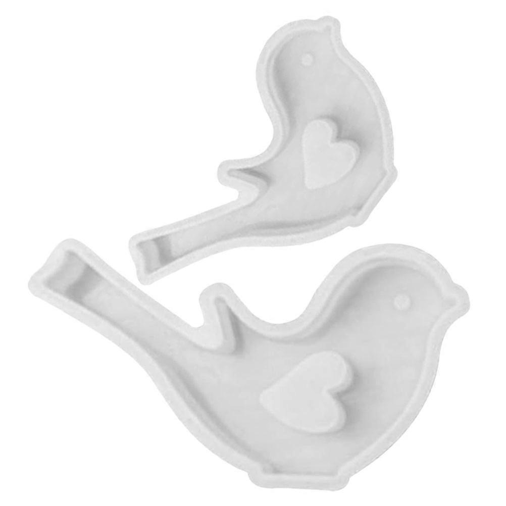 Silicone Mold Bird Shape for DIY Crafts 8Pcs Creative Kitchen Baking Tool