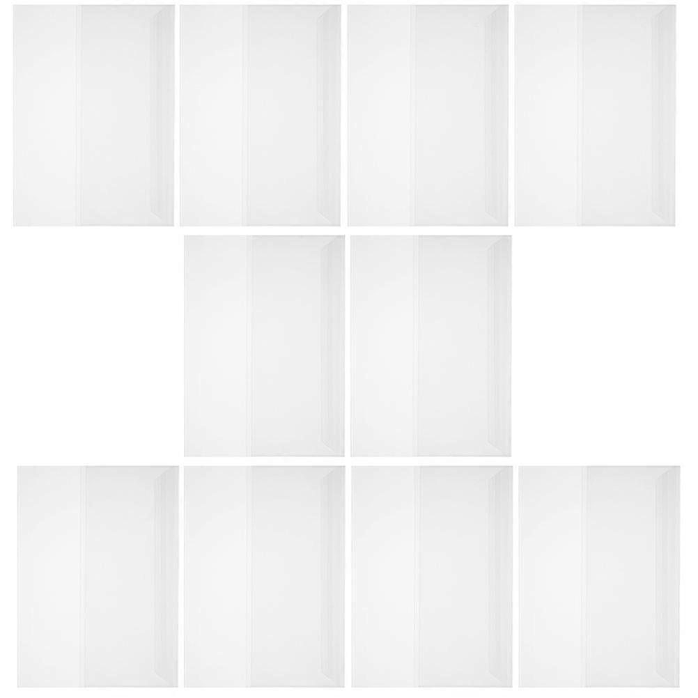A4 Transparent Book Cover for Protection Use 20 Sheets Plastic Protector