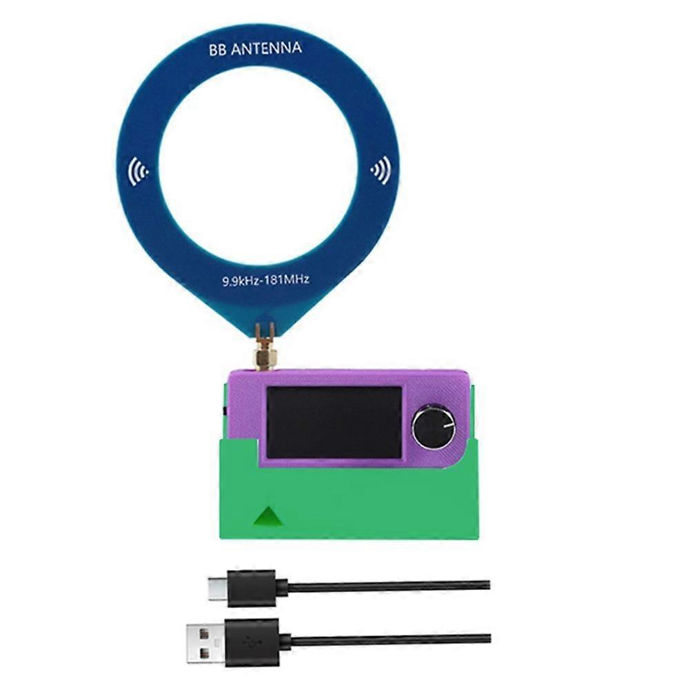 Mini Pocket Radio SI4732 LSB USB AM FM/AM Radio with Antenna HF SW MW VHF Radio 1.9inch IPS Screen