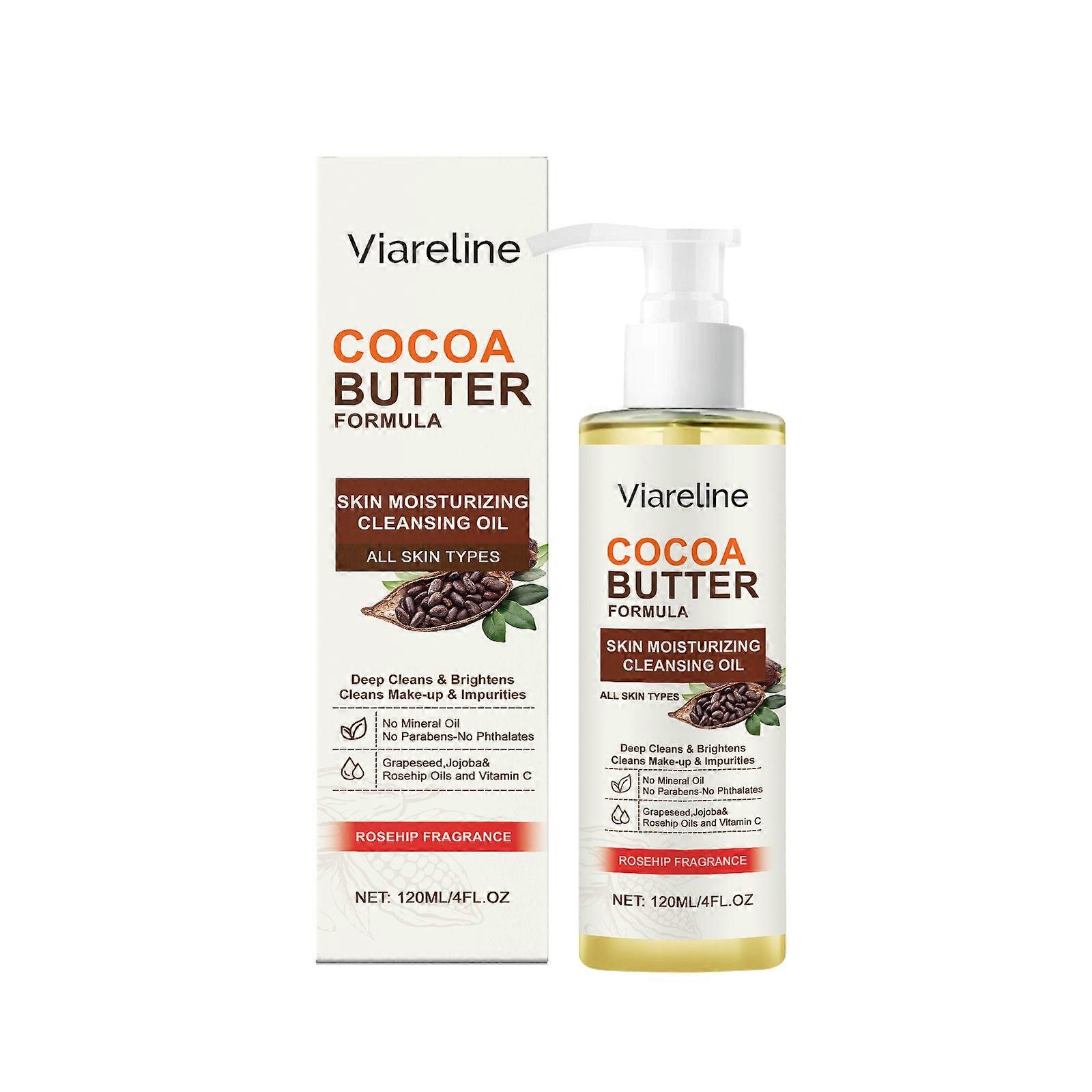 Viareline Face Gentle Cleansing Oil, Face Eyes And Lips Gentle Cleansing Clear, Not Tight Moisturizing Refreshing