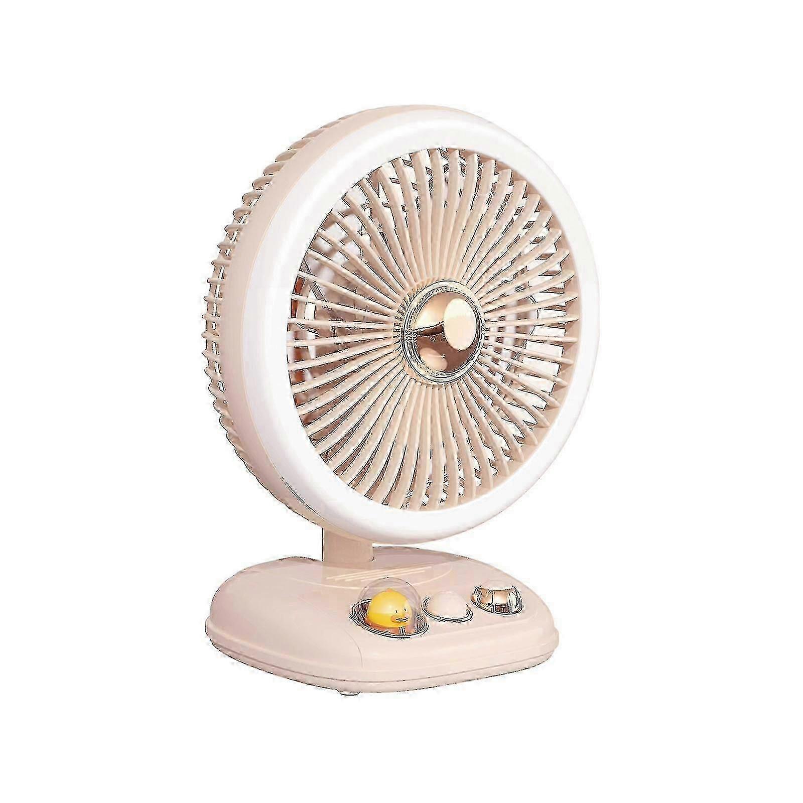 New Mini Portable Head Small Fan Desktop Usb Fan Home Dormitory 2025