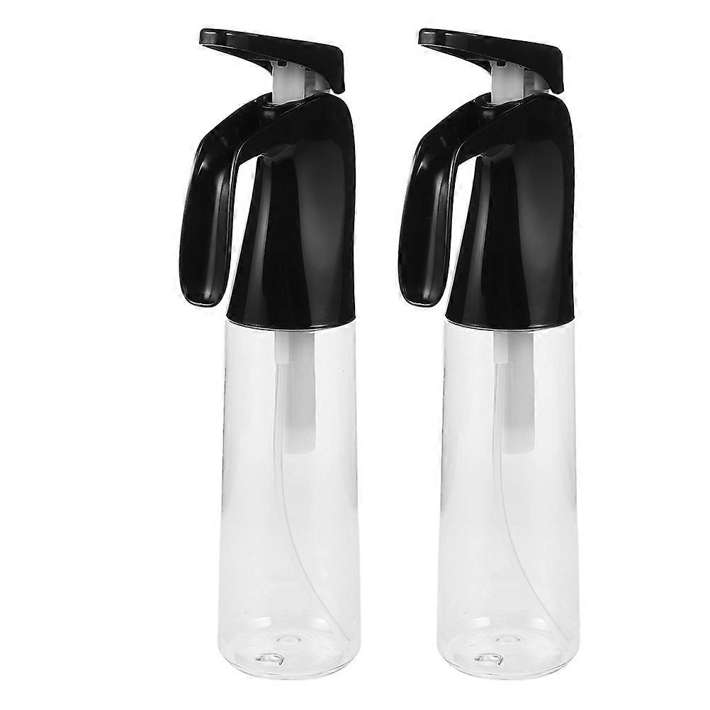 Hair Water Spray Bottle with Continuous Spray Function 4Pcs Black