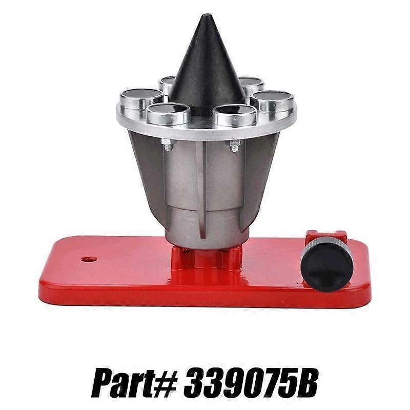 Blade Balancer Replace for Lawn Mower Magnetic Wall Mount Red