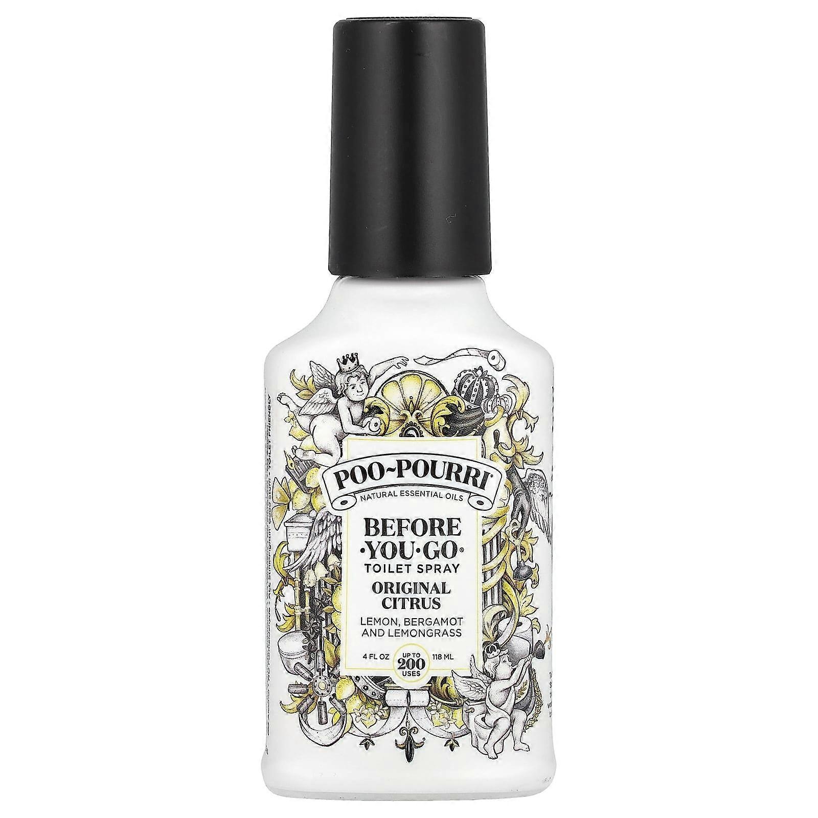 Before-You-GoÃÂÃÂÃÂÃÂ¬ÃÂÃÂÃÂÃÂ Toilet Sprays, Original Citrus, 4 fl oz (118 ml)