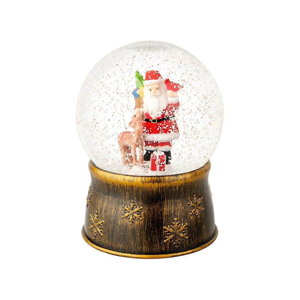 Father Christmas Snowball Lumineo Multicolour Ø13 x 17,5 cm