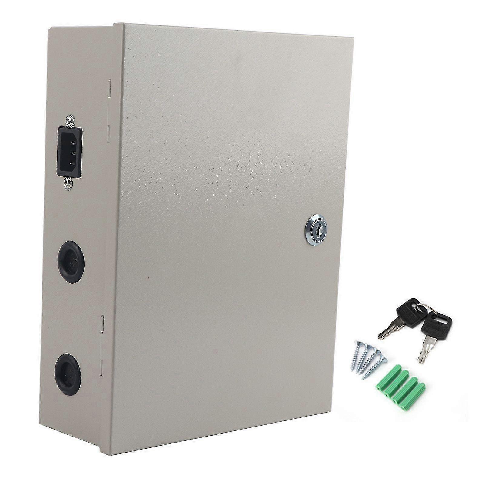 Access Control Power Supply Box UPS PWM 12V 10A with Delayed Power-off Function