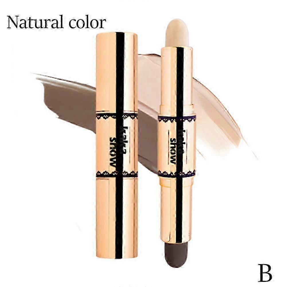25-26 Highlighter Contouring Stick Two Tone High Gloss Grooming Stick Waterproof