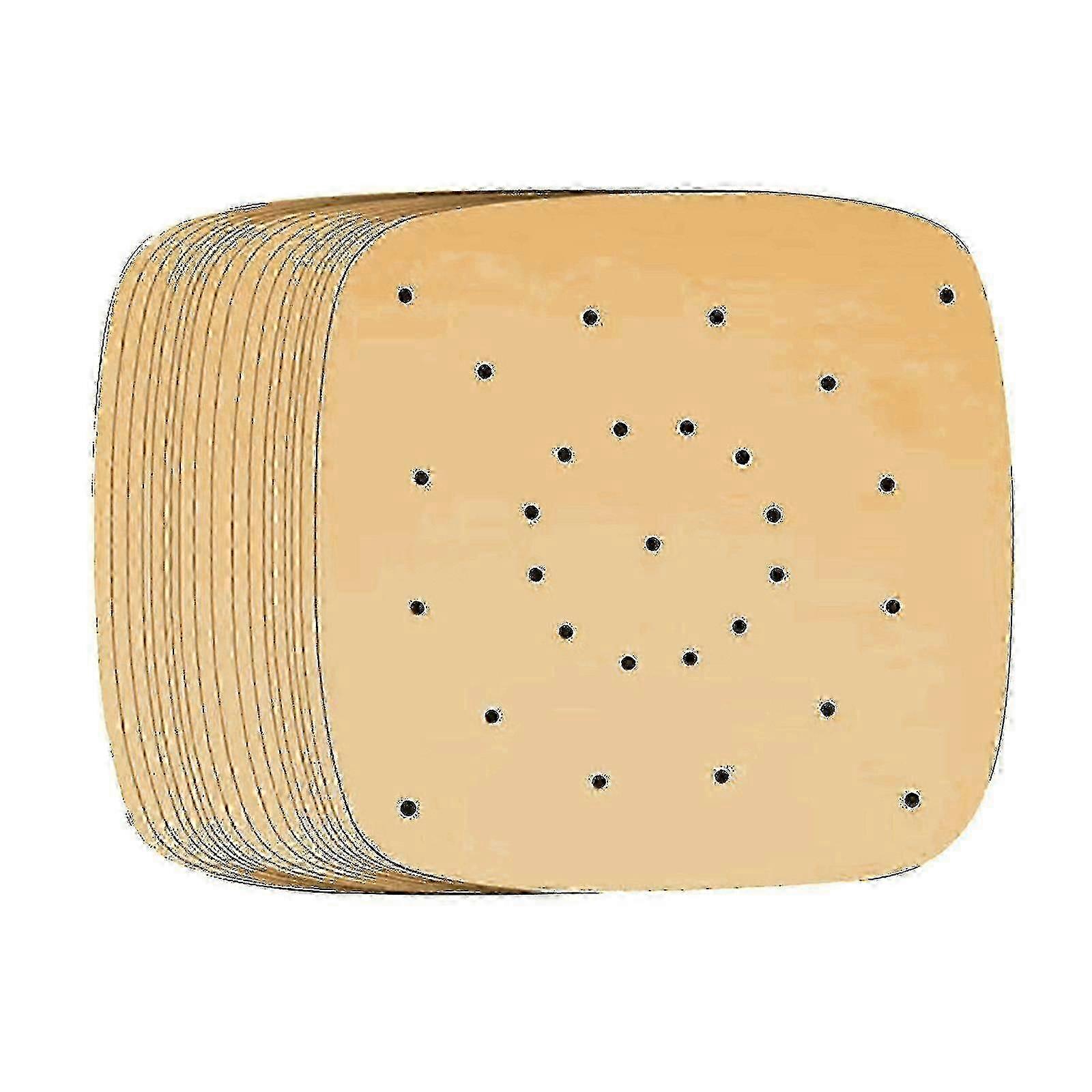 100 יחידות נייר טיגון אוויר שאינו דביק נייר טיגון ביתי נייר ברביקיו תנור נייר אפייה נייר אידוי Hr