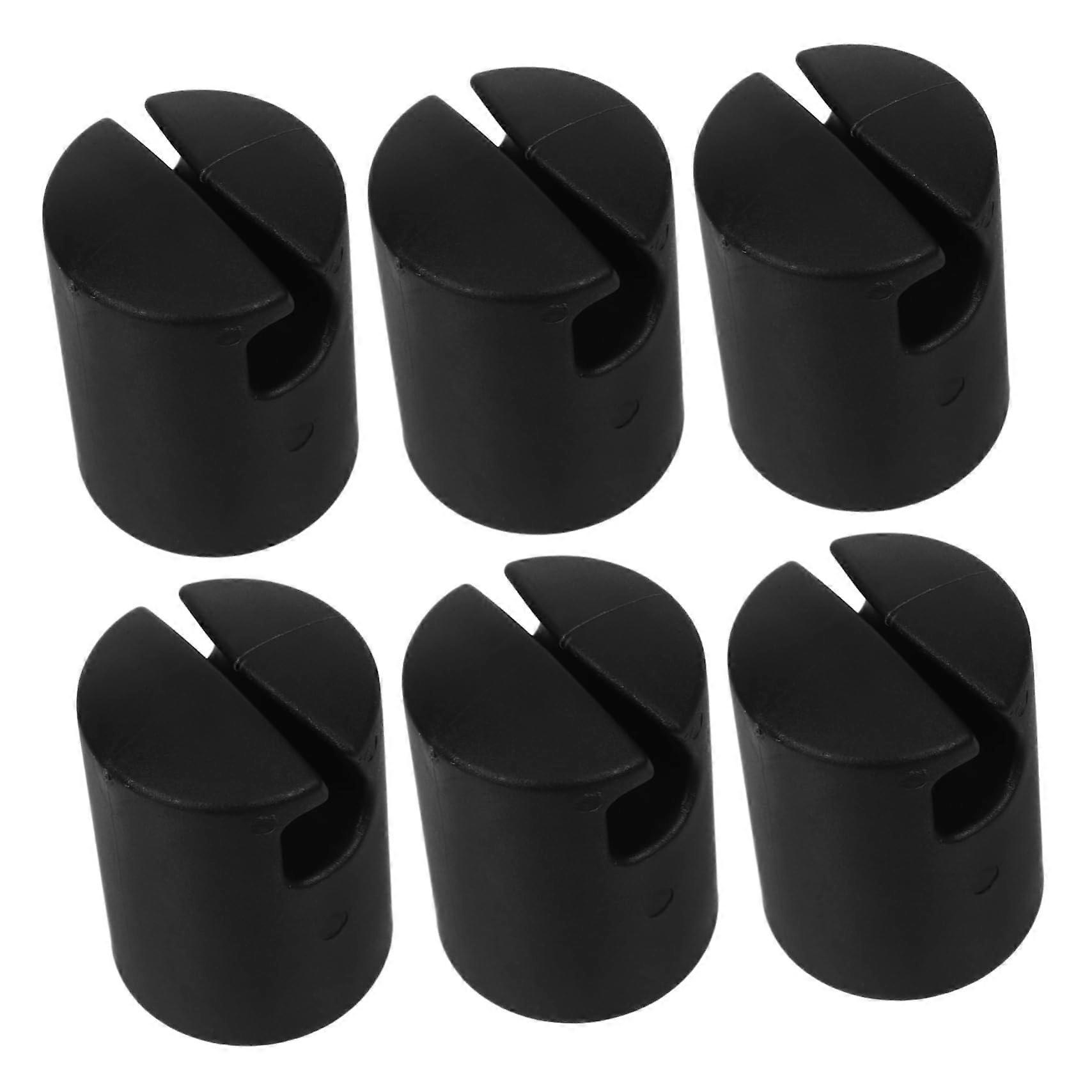 Trampoline Safety Enclosure Pole Caps 6Pack Enhanced Weatherproof Replacement Covers for Trampoline Enclosures