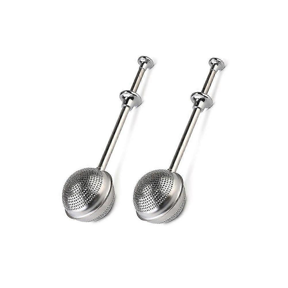 2pcs Creative Stainless Steel Tea Infuser Strainer Filter Tea Tool For Loose Leaf Tea|Tea Infusers