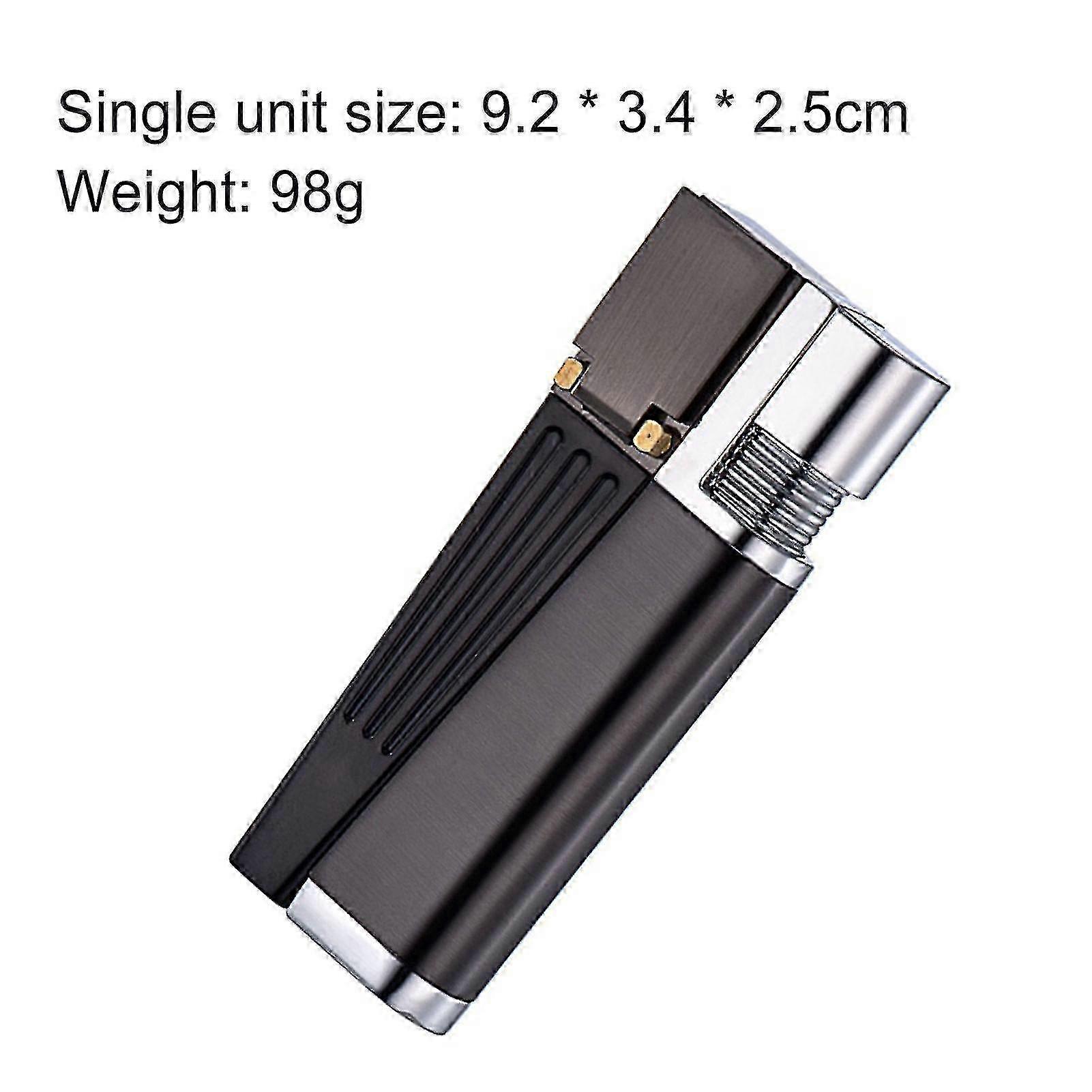Portable Metal Pipe Lighter Foldable Open Flame Small Lighter For Boyfriend Husband Gift From