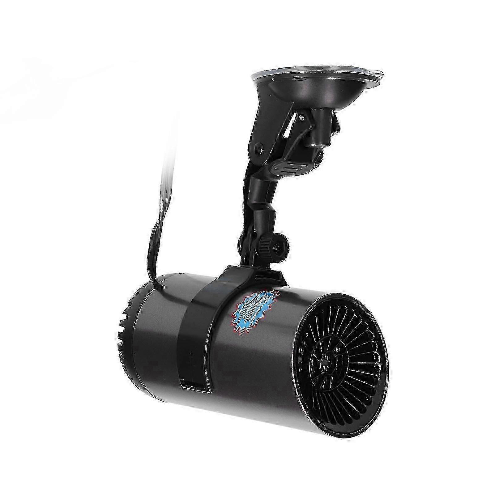 Car Heater 2 in 1 Fan 150W 12VDC Portable Defogger Plug and Play with 360 Rotary Holder Suction Cup