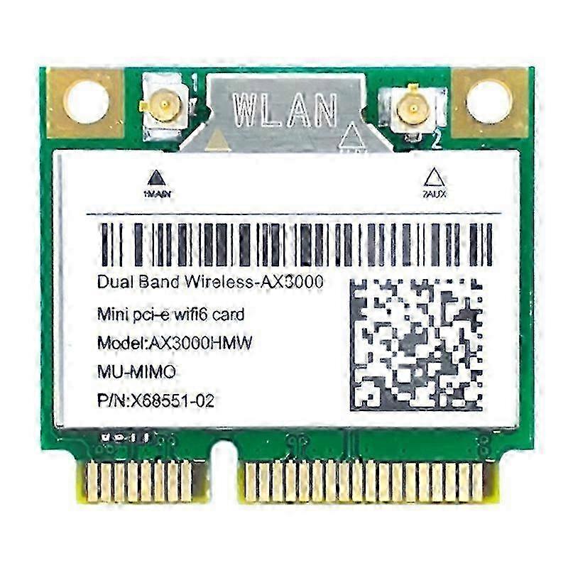 AX200 AX3000HMW Network Card Mini PCI-E WiFi 6 Wireless Adapter