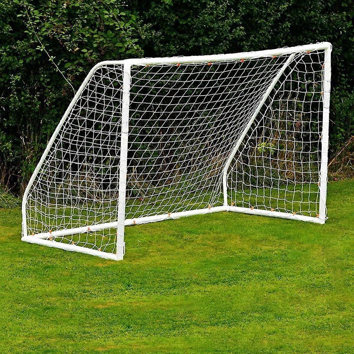 Ghojet Soccer Goal Net, Heavy Duty PE Anti-impact, Foldable Portable Football Post Net Compatible with Club School Training