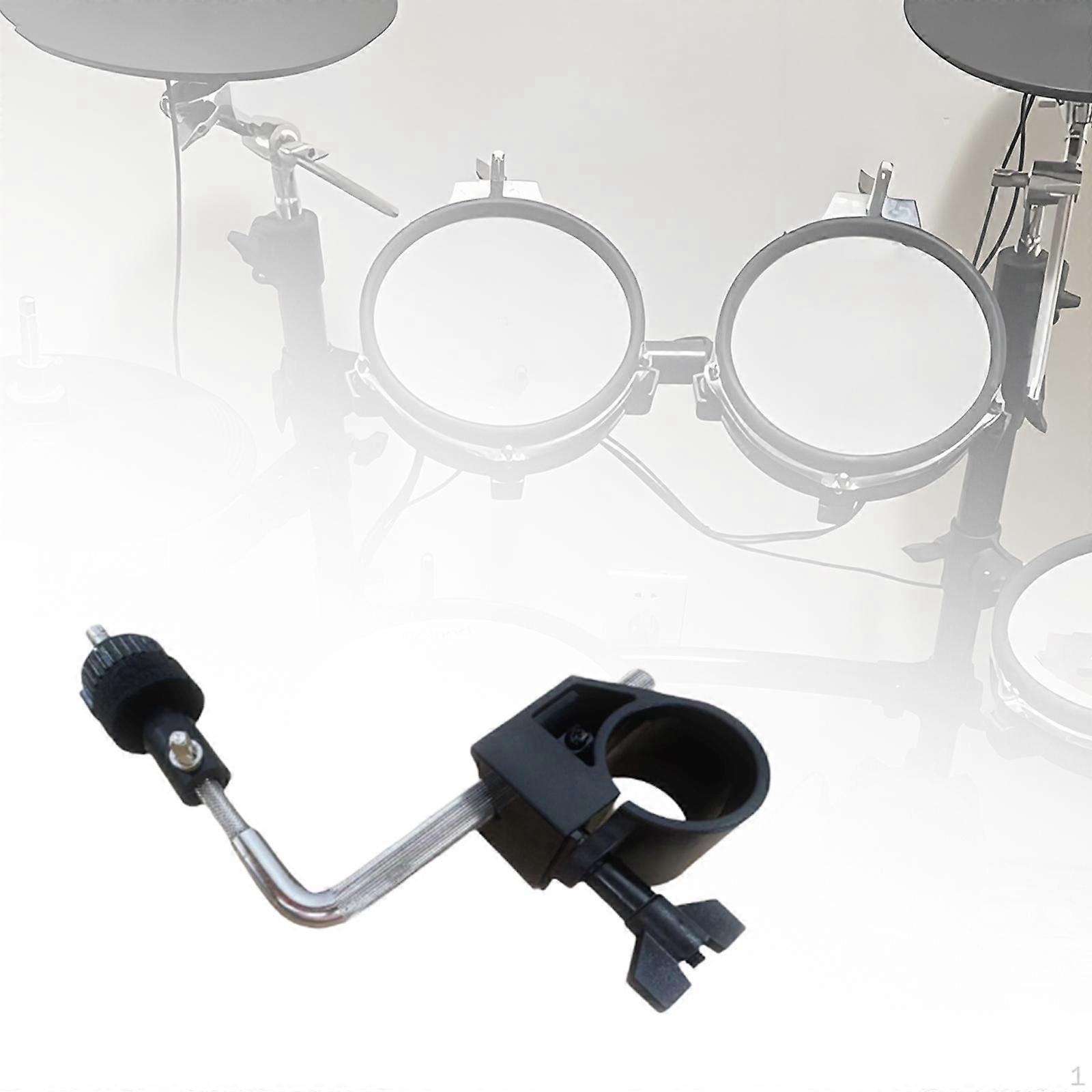 Electronic Drum Rack Clamp Extension Hardware Easy to Install Attachment Instrument