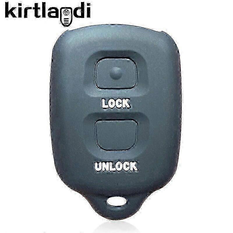 silicone Auto Keyless 2 Button Remote Car Key Shell Cover Fob Case For Toyota RAV4 Corolla G6 Ipsum for Daihatsu sirion 2 Terios Key Blanks